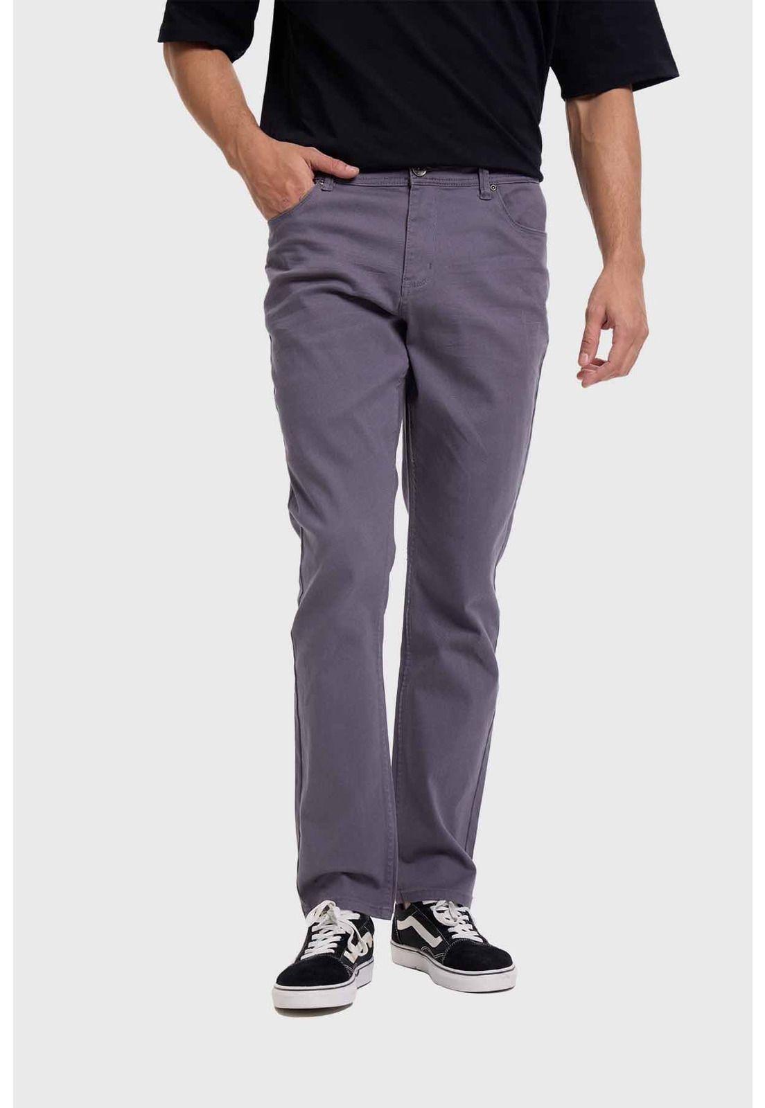 Jeans Hombre Slim Verde-0