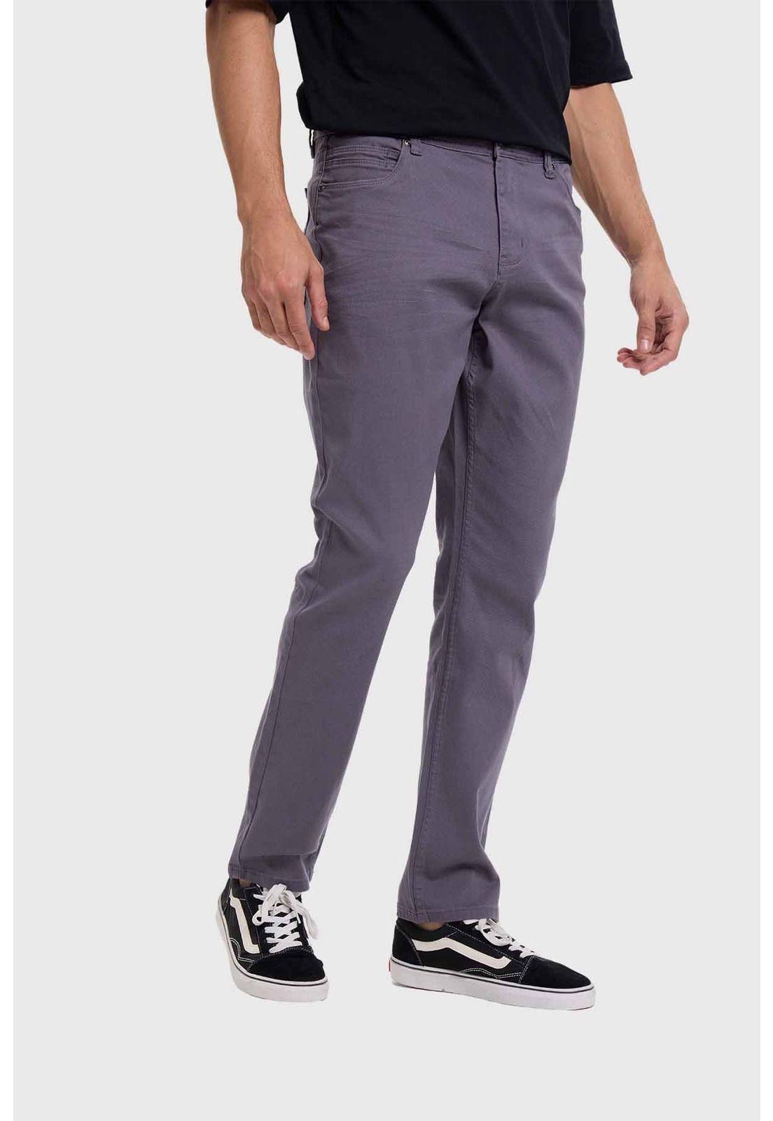 Jeans Hombre Slim Verde-1