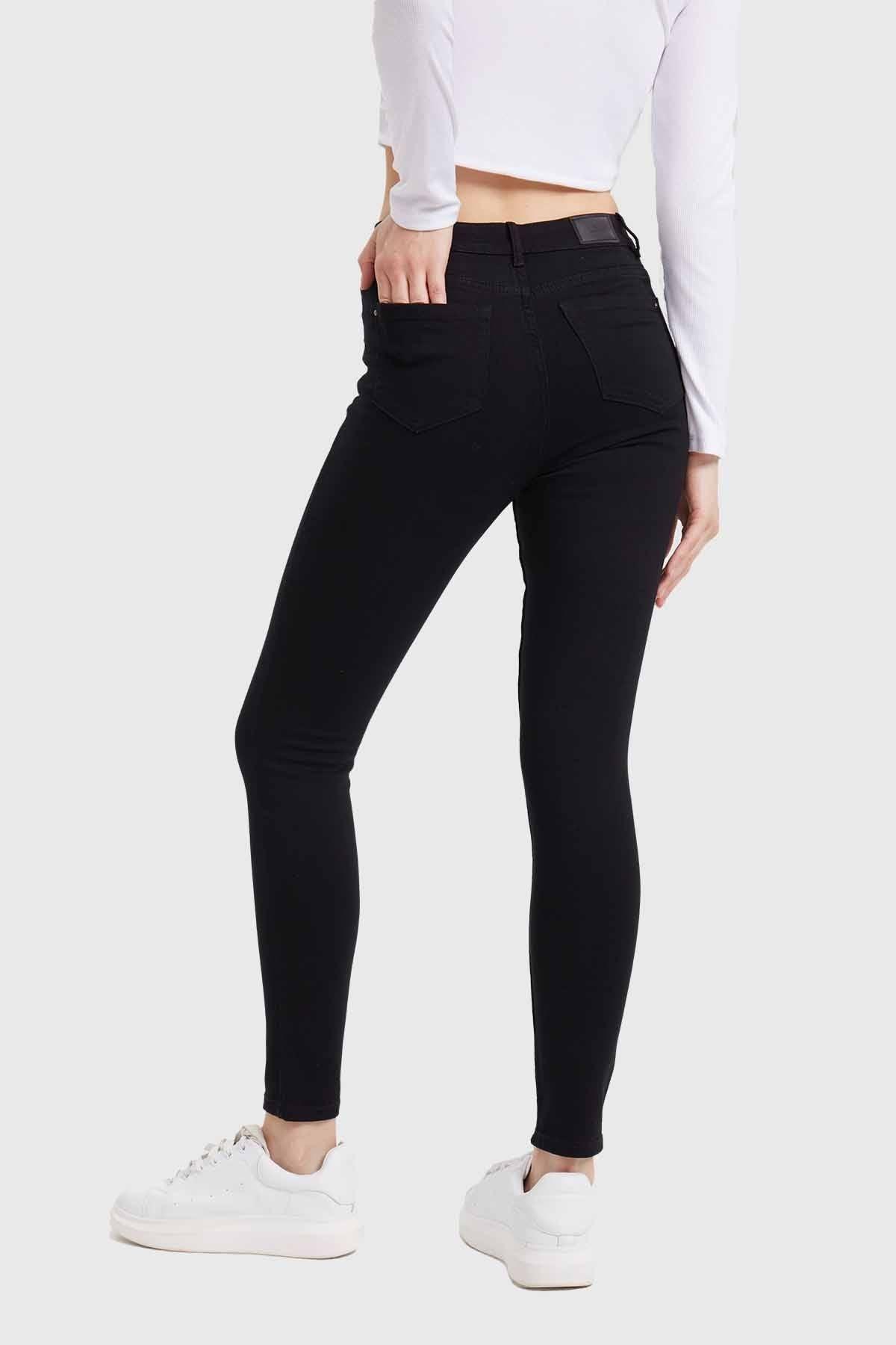 Jeans Mujer Skinny Emilia Negro-2