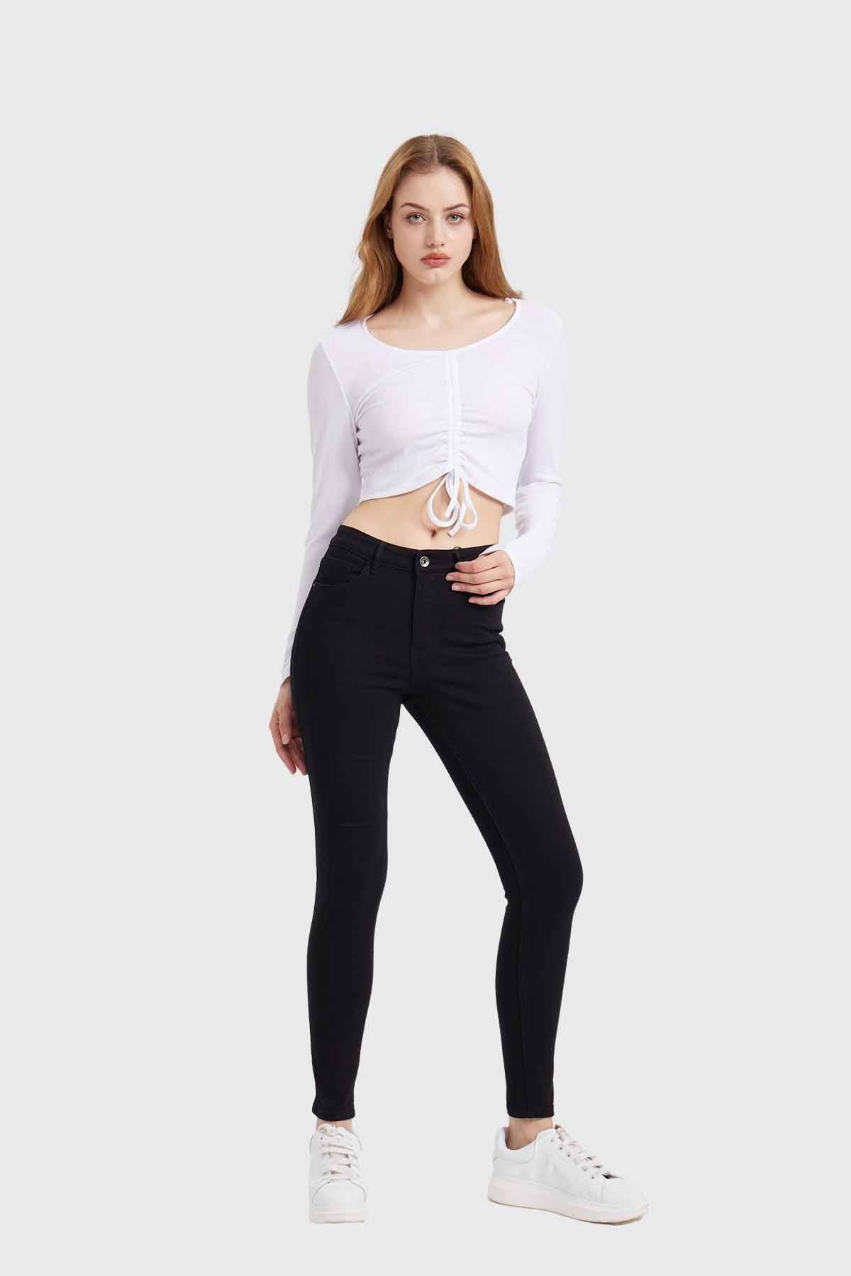 Jeans Mujer Skinny Emilia Negro-4