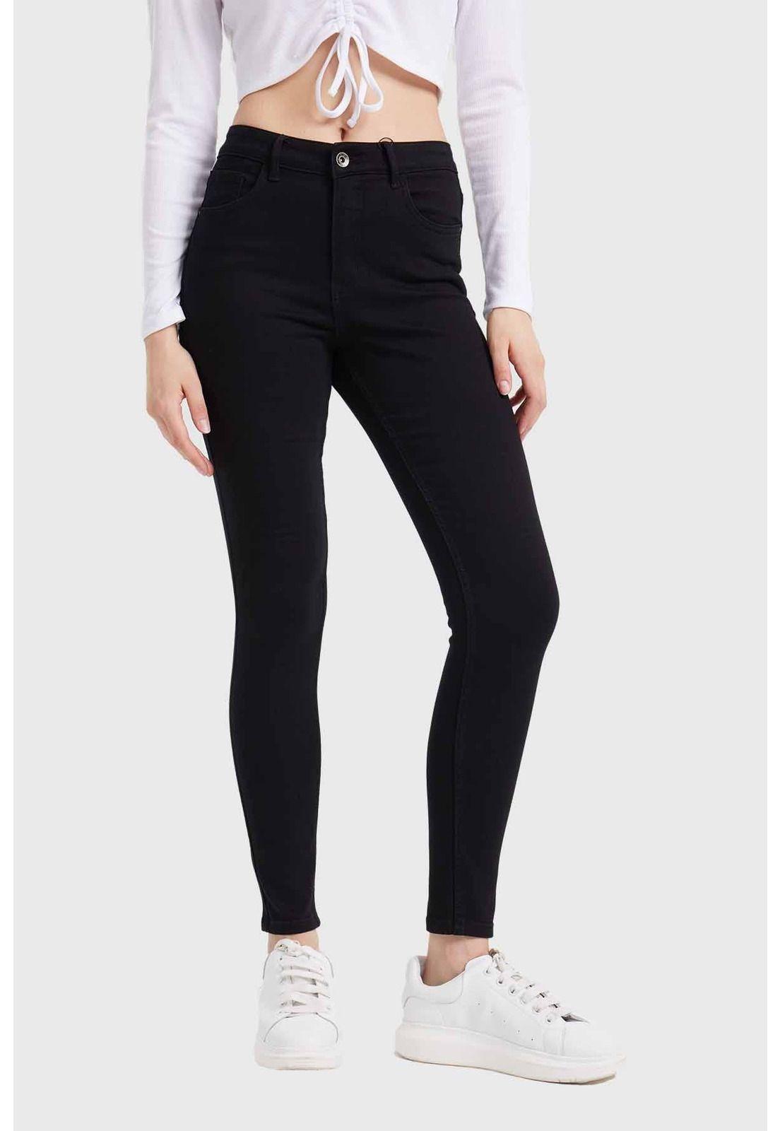 Jeans Mujer Skinny Emilia Negro - ll-2