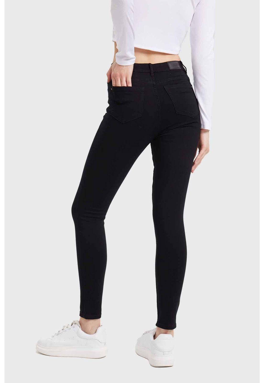 Jeans Mujer Skinny Emilia Negro - ll-3