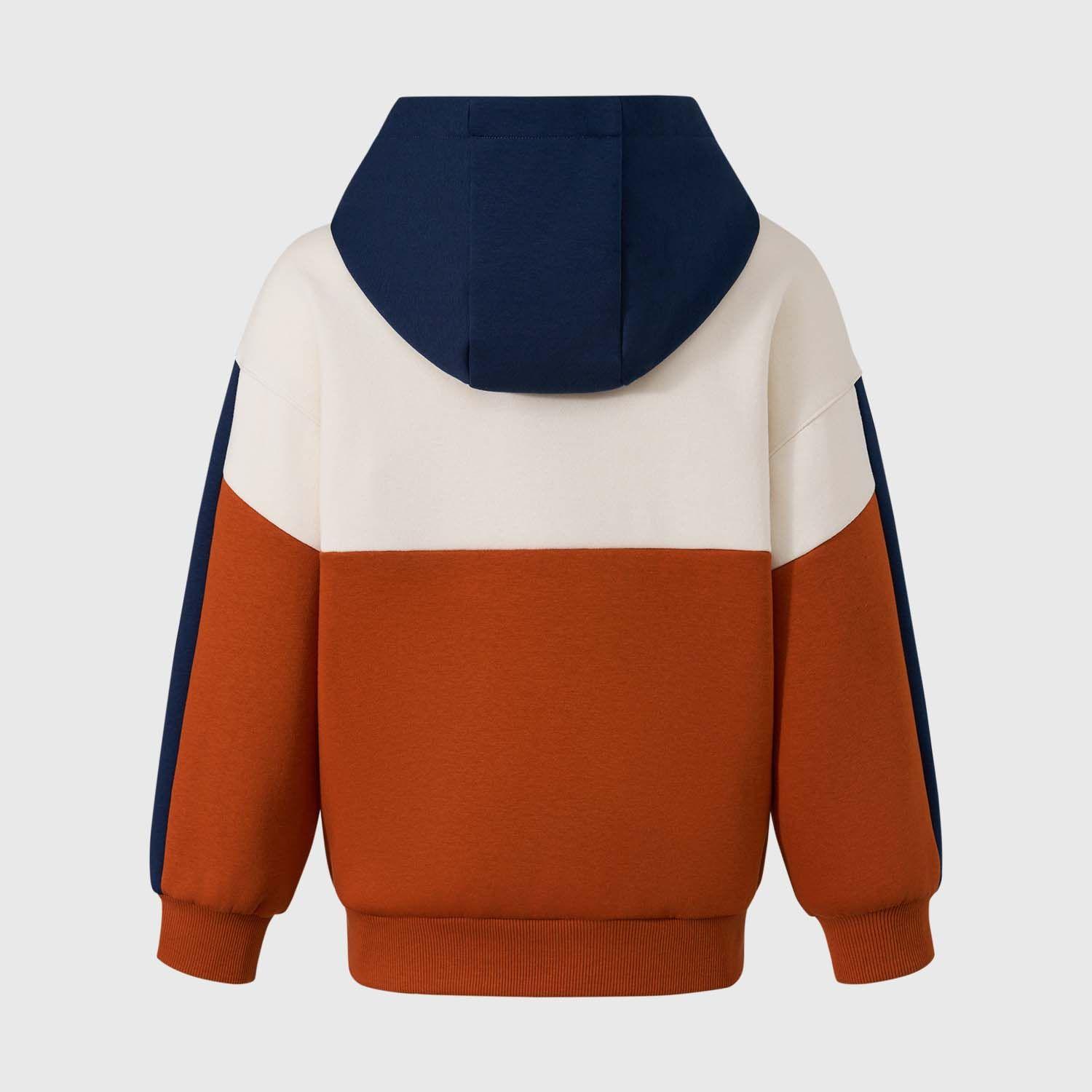 Polerón Niño Canguro Tricolor Crudo Fashion's Park-1