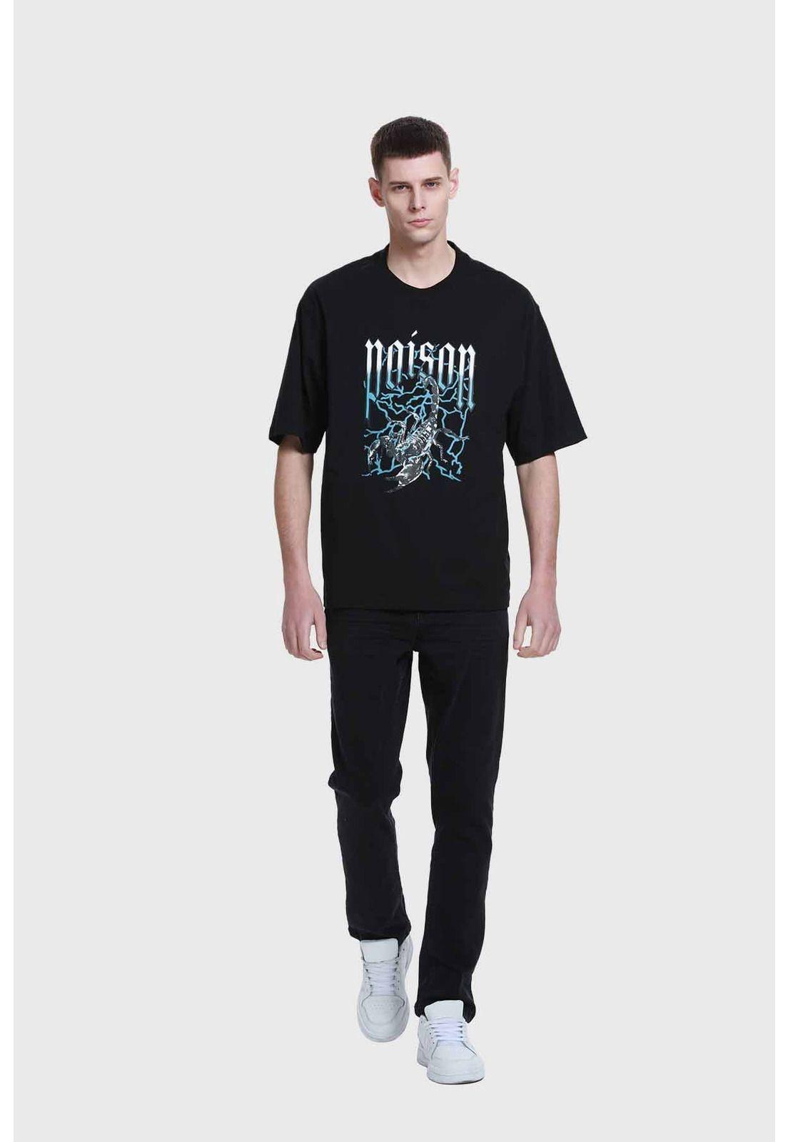 Polera Hombre Negro - ll-3