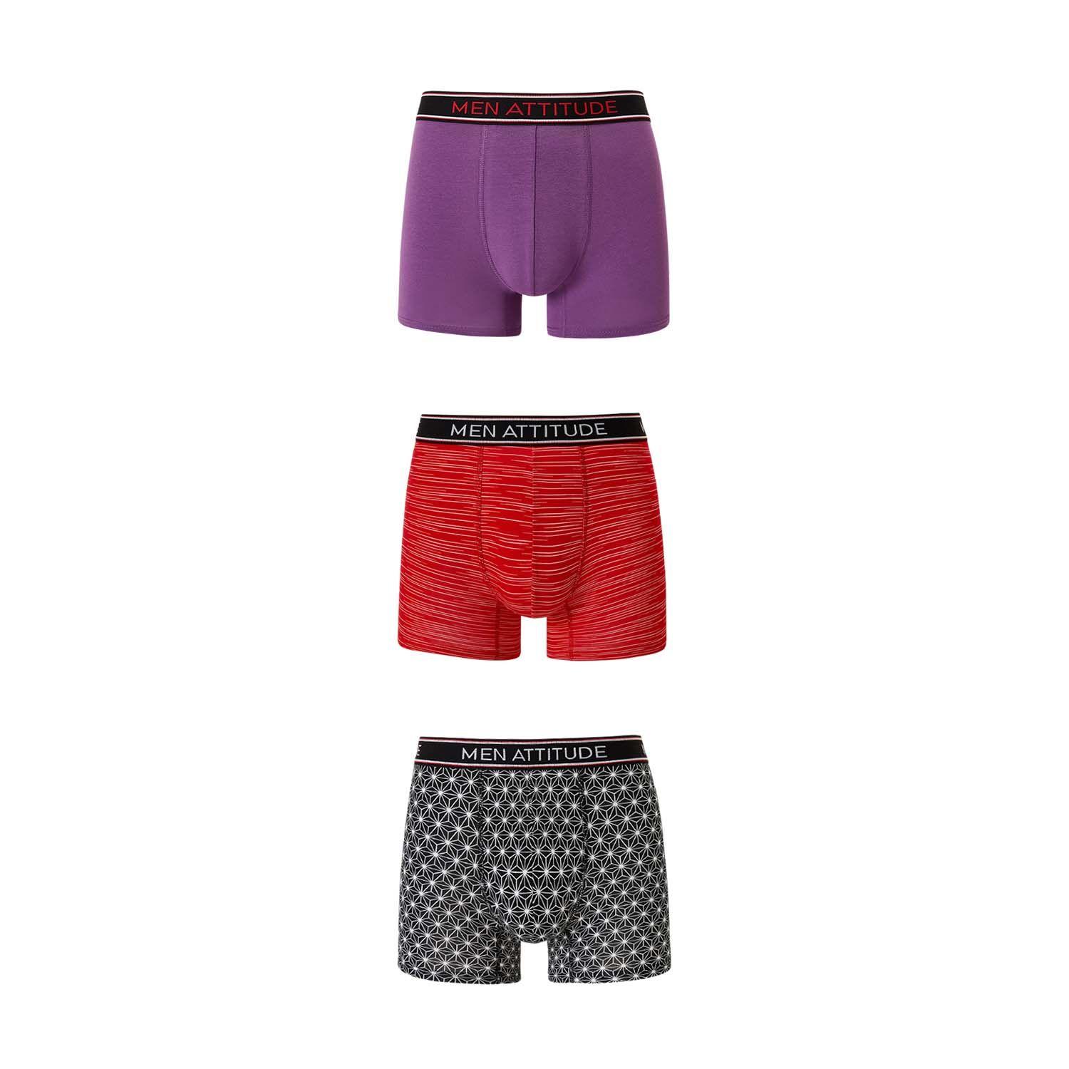 Boxer Hombre Underwear Rojo Fashion's Park-0