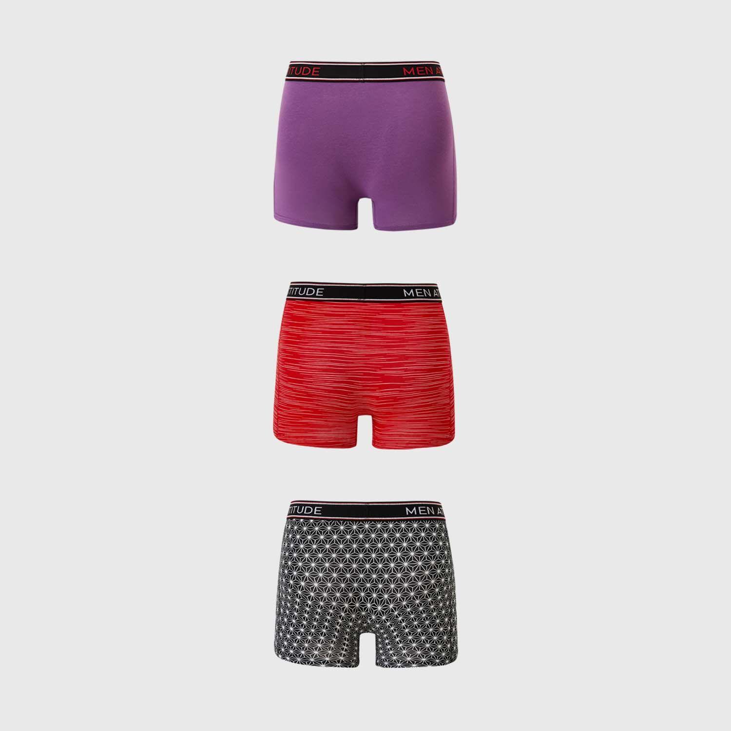 Boxer Hombre Underwear Rojo Fashion's Park-1