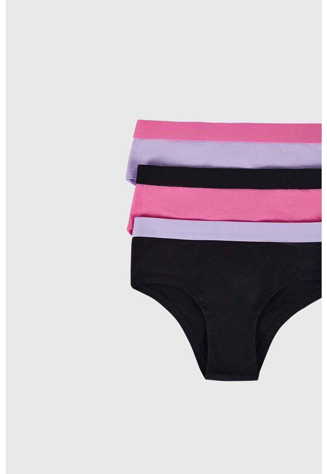 Calzón Niña Tripack Pantaleta Niña Fucsia-1