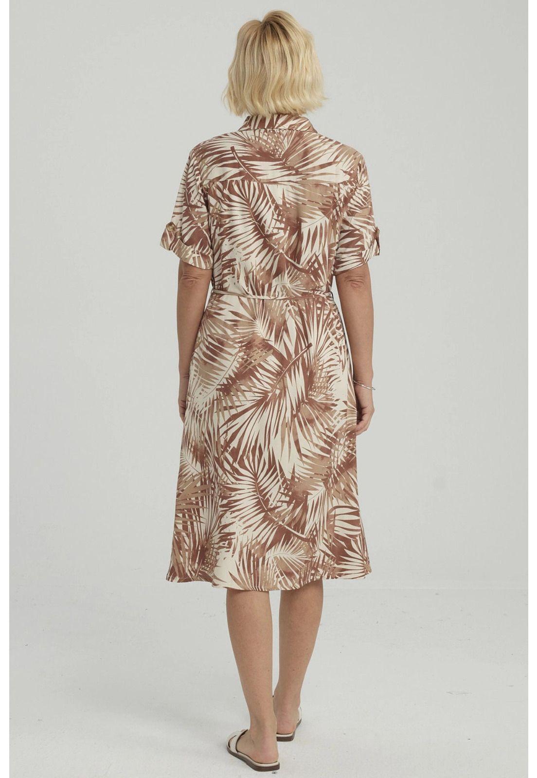 Vestido Mujer Noche Beige Claro-2