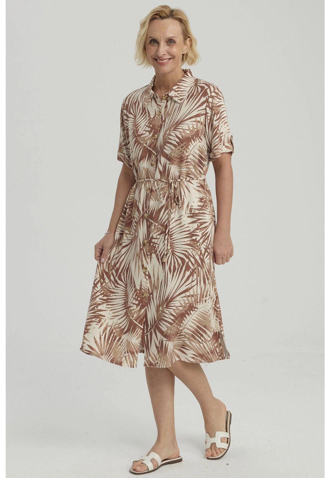 Vestido Mujer Noche Beige Claro-3