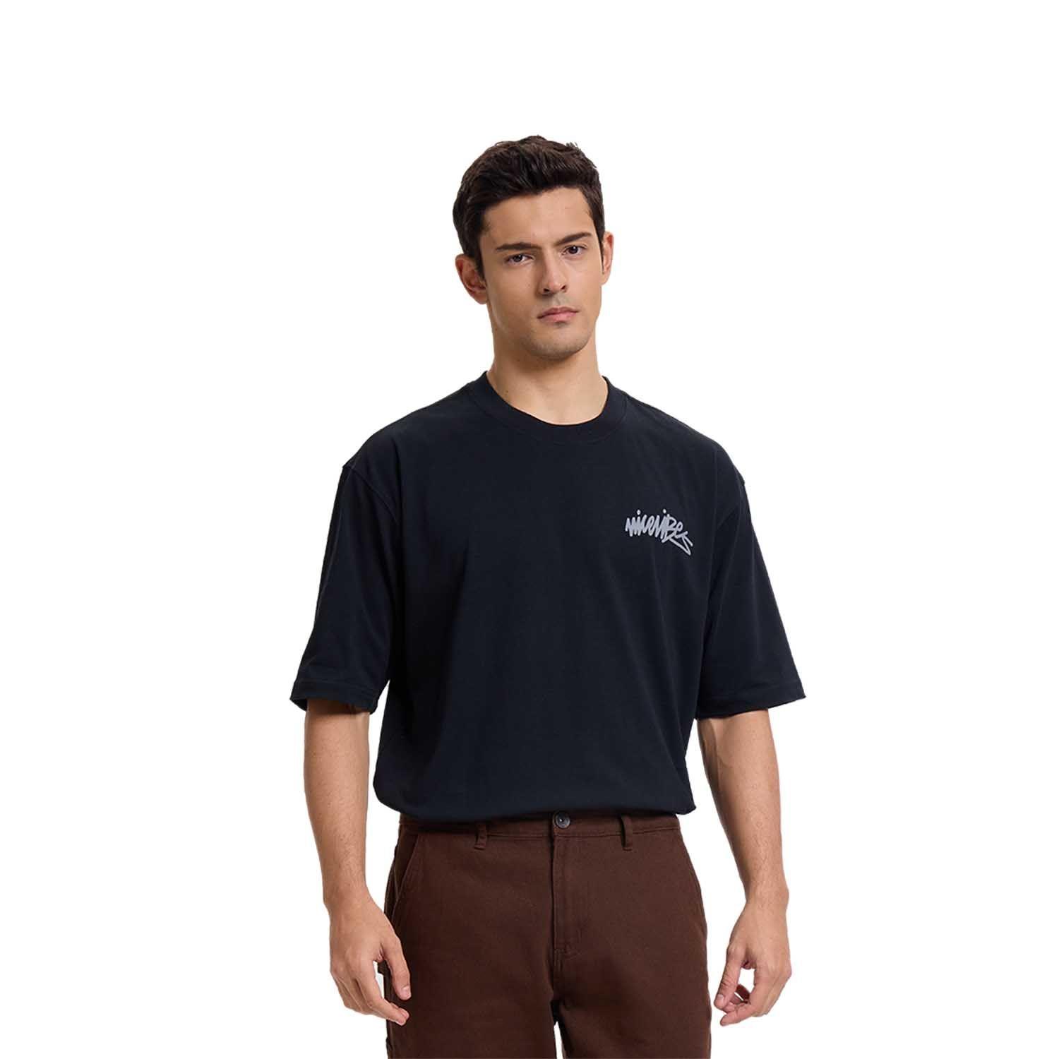 Polera Hombre Print Graffiti Negro Fashion's Park-0