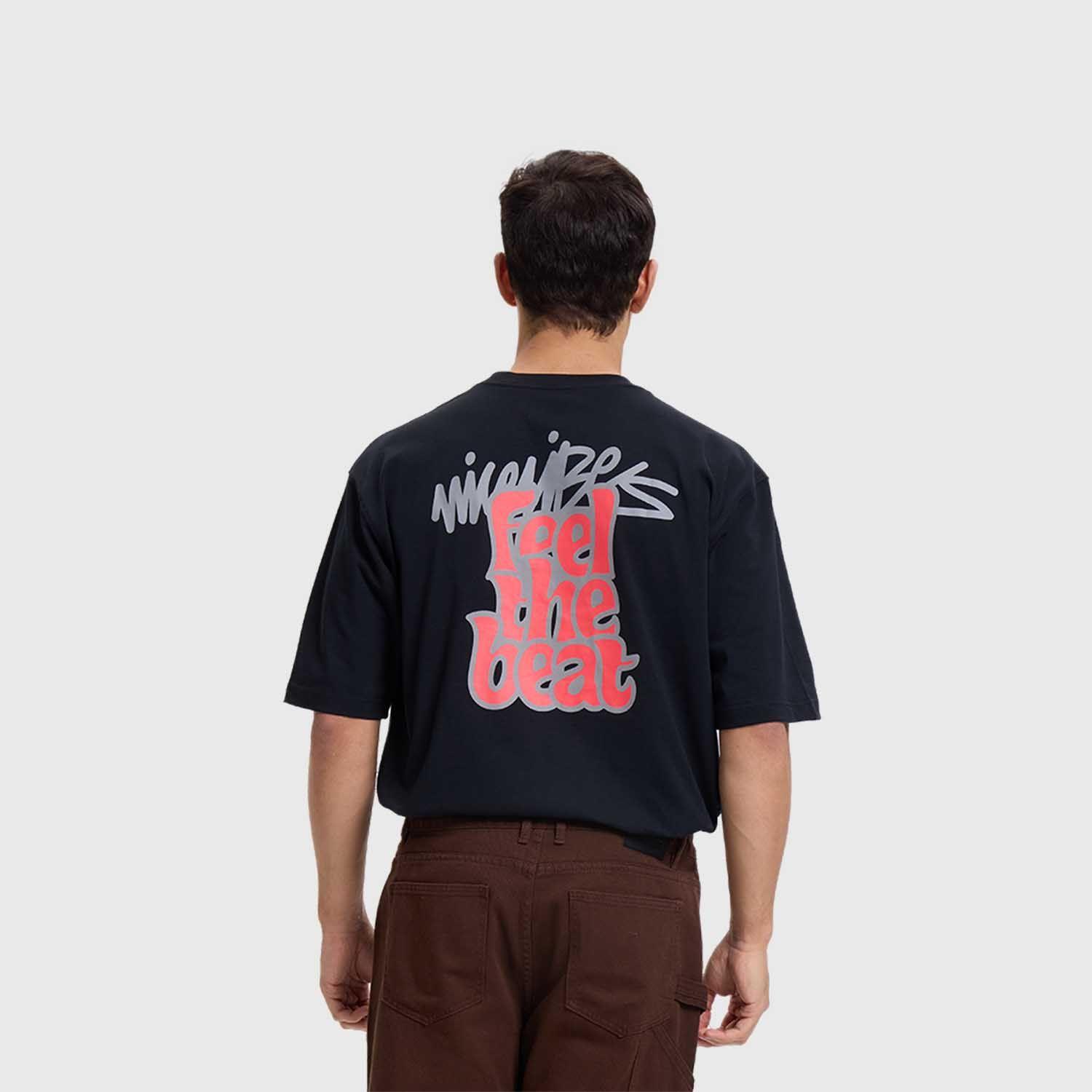 Polera Hombre Print Graffiti Negro Fashion's Park-2
