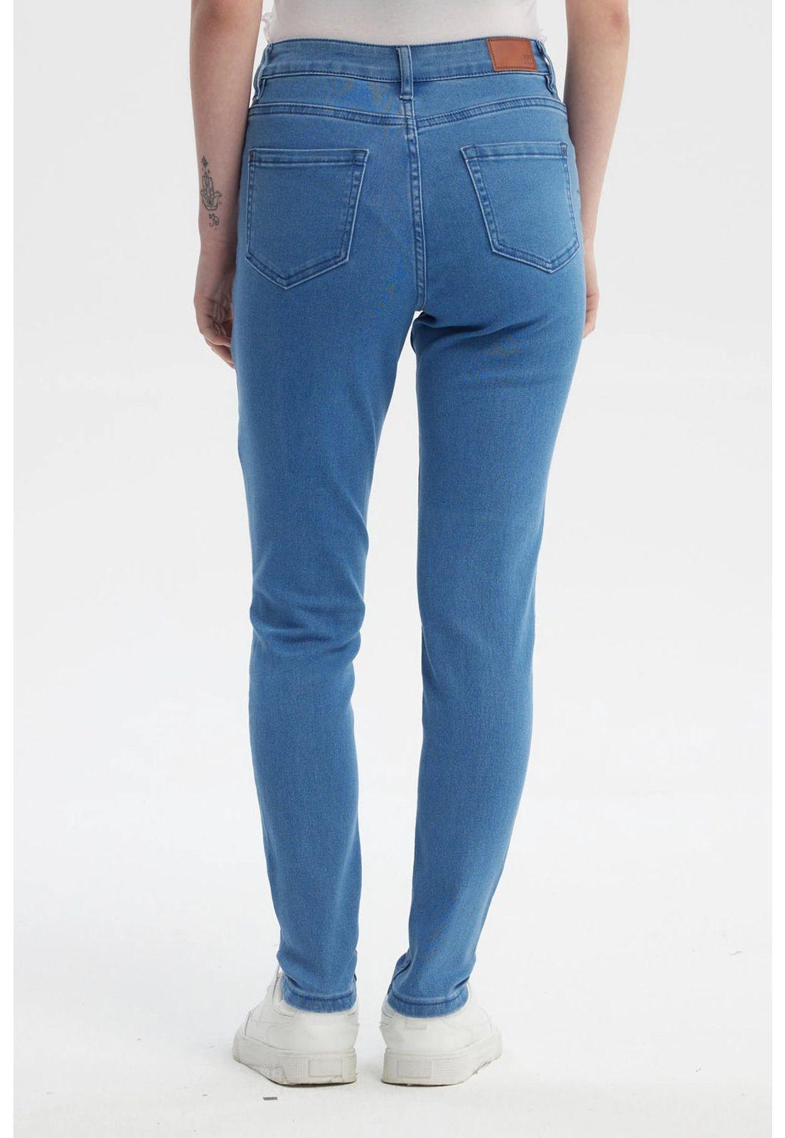 Jeans Mujer Super Skinny Emilia Azul - ll-2