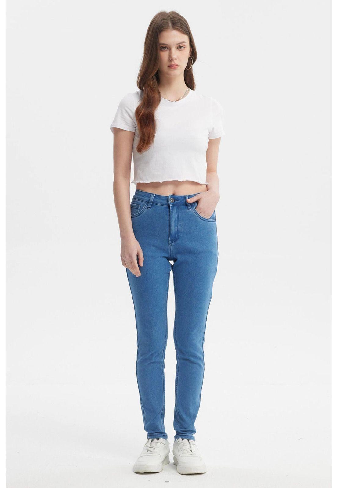 Jeans Mujer Super Skinny Emilia Azul - ll-3