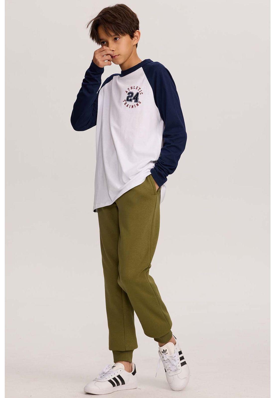 Pantalón Buzo Niño Bipack Teens Marengo-3