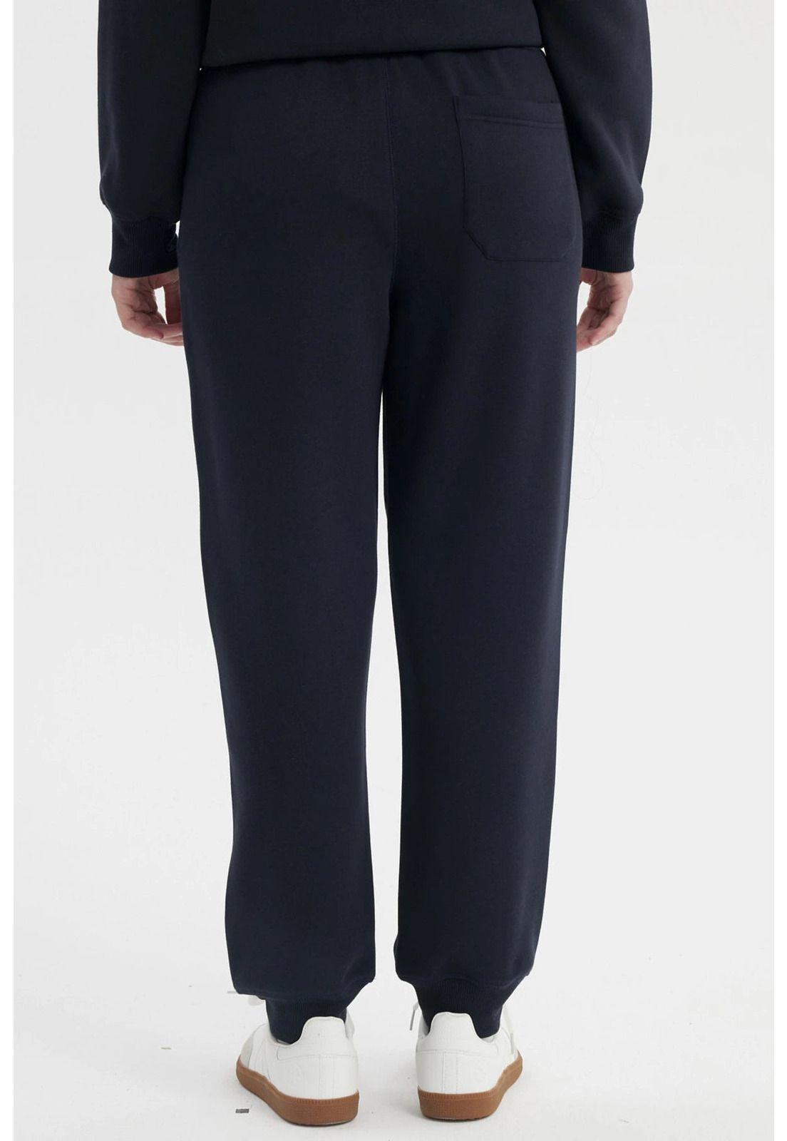 Pantalón Buzo Mujer Jogger Azul Marino-2