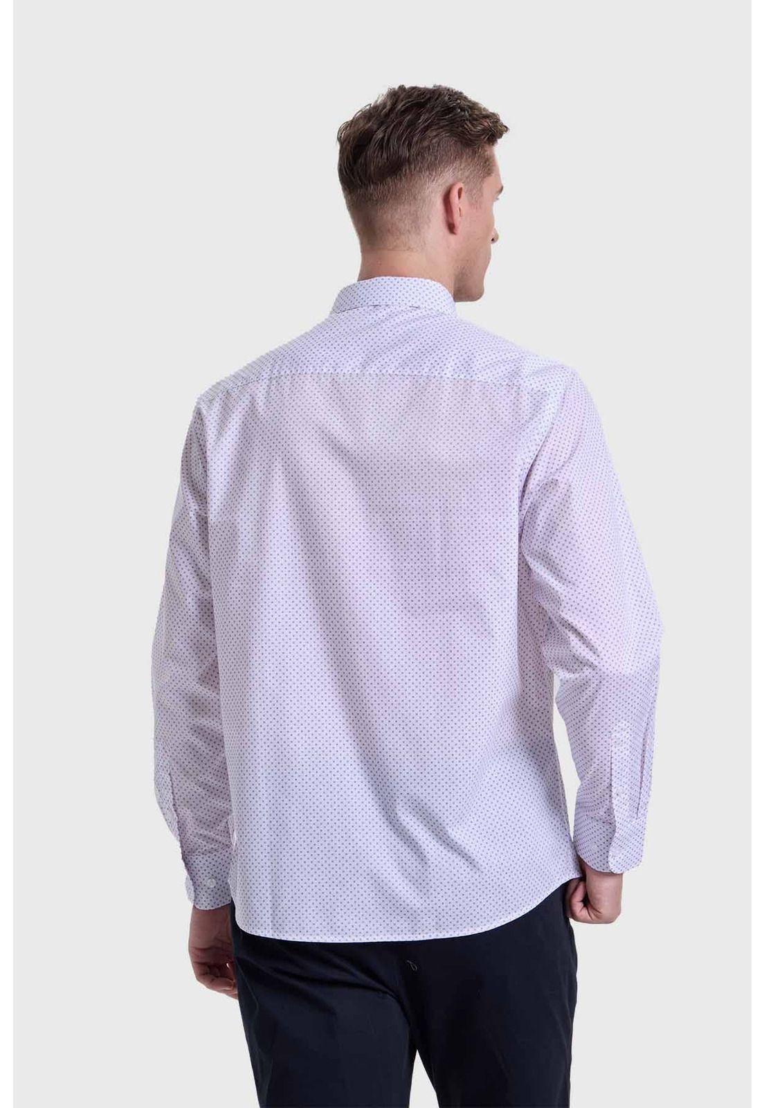Camisa Hombre Fantasía Morado-2