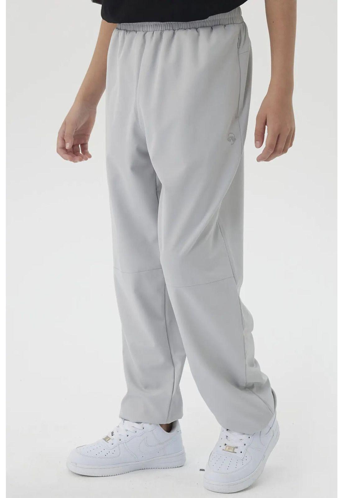 Pantalón Niño Jogger Deportivo Gris-1