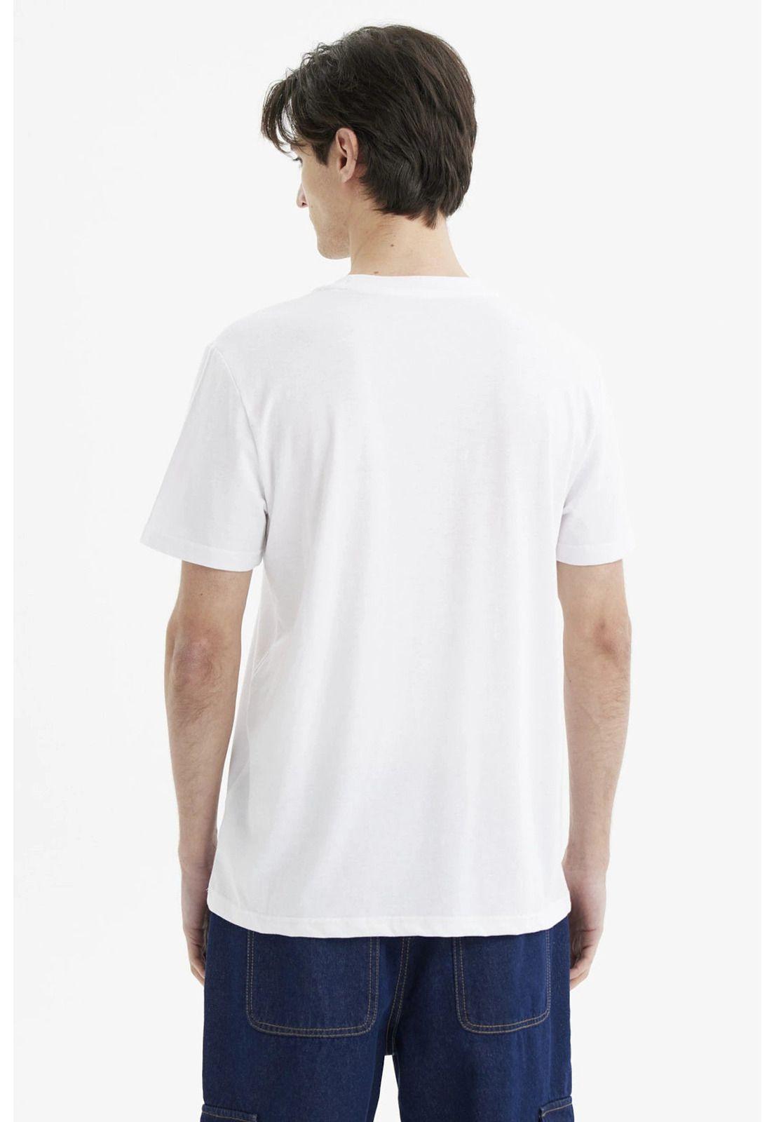 Polera Hombre Long Fit Básica Blanco- ll-2