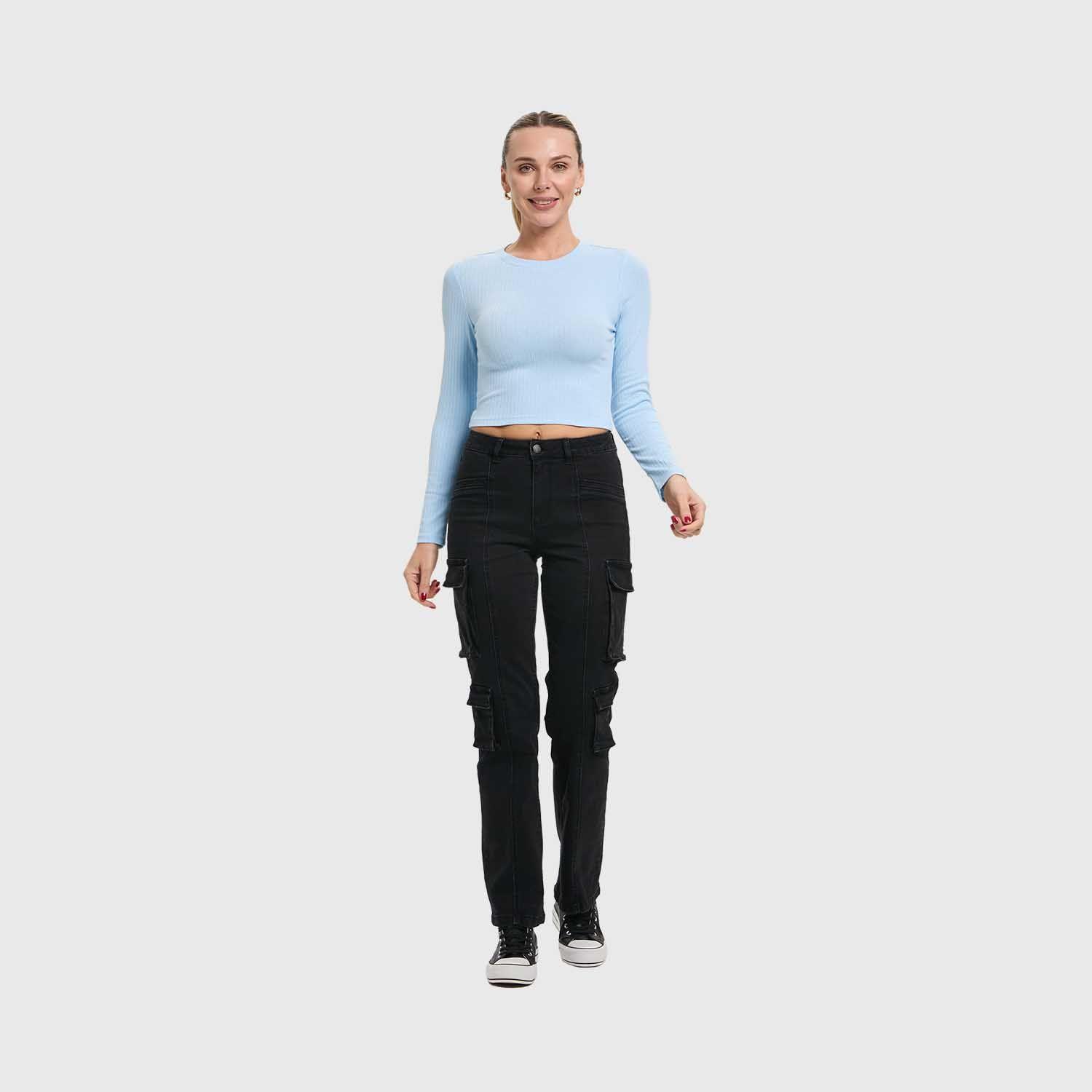 Polera Mujer Lisa Celeste Fashion's Park-3
