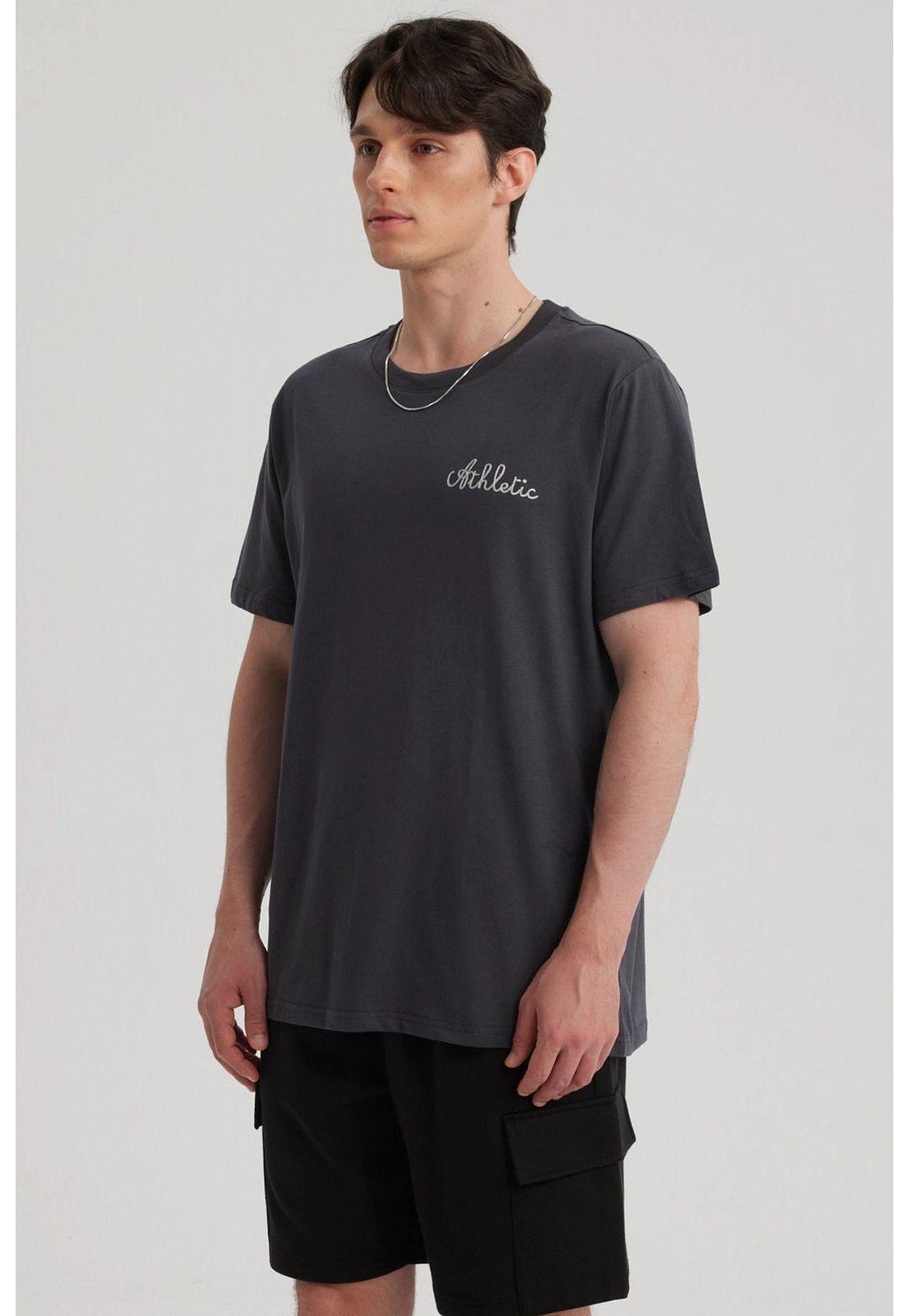 Polera Hombre Doble Print Marengo - ll-3