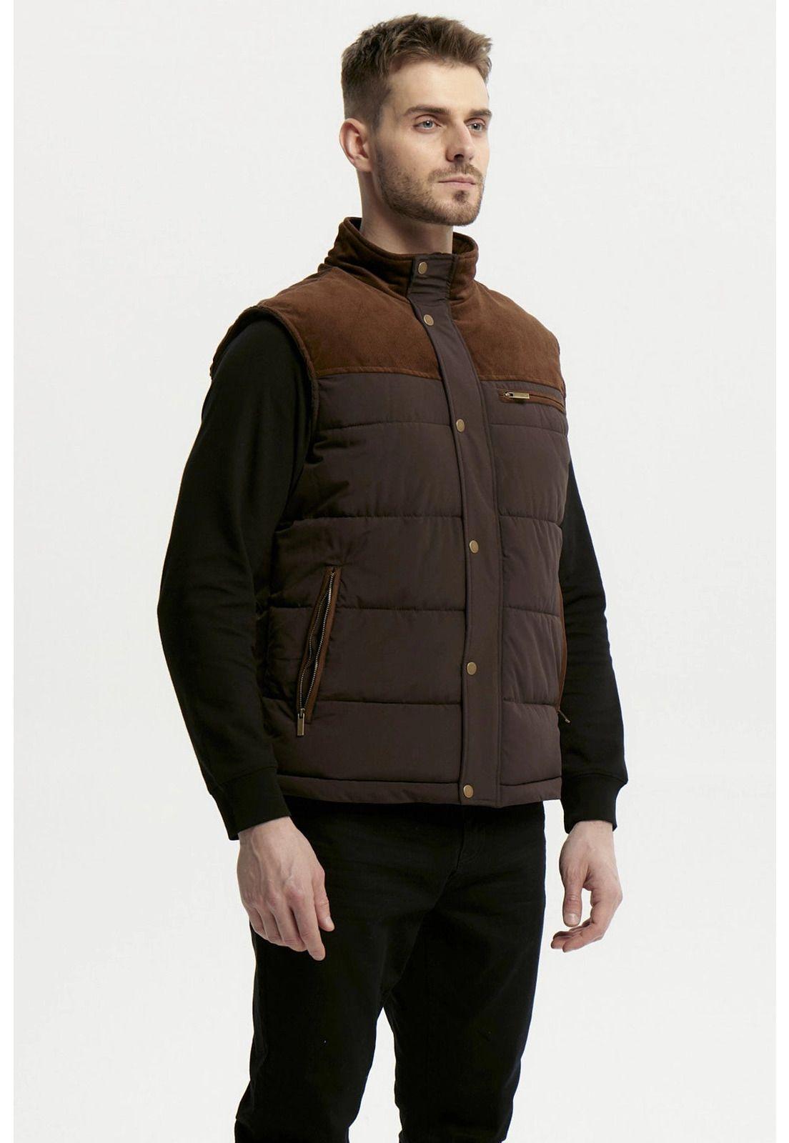 Parka Hombre Slim Chocolate-1