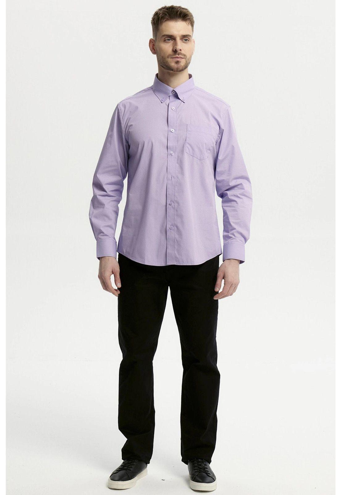 Camisa Hombre Fantasía Lila - lll-3