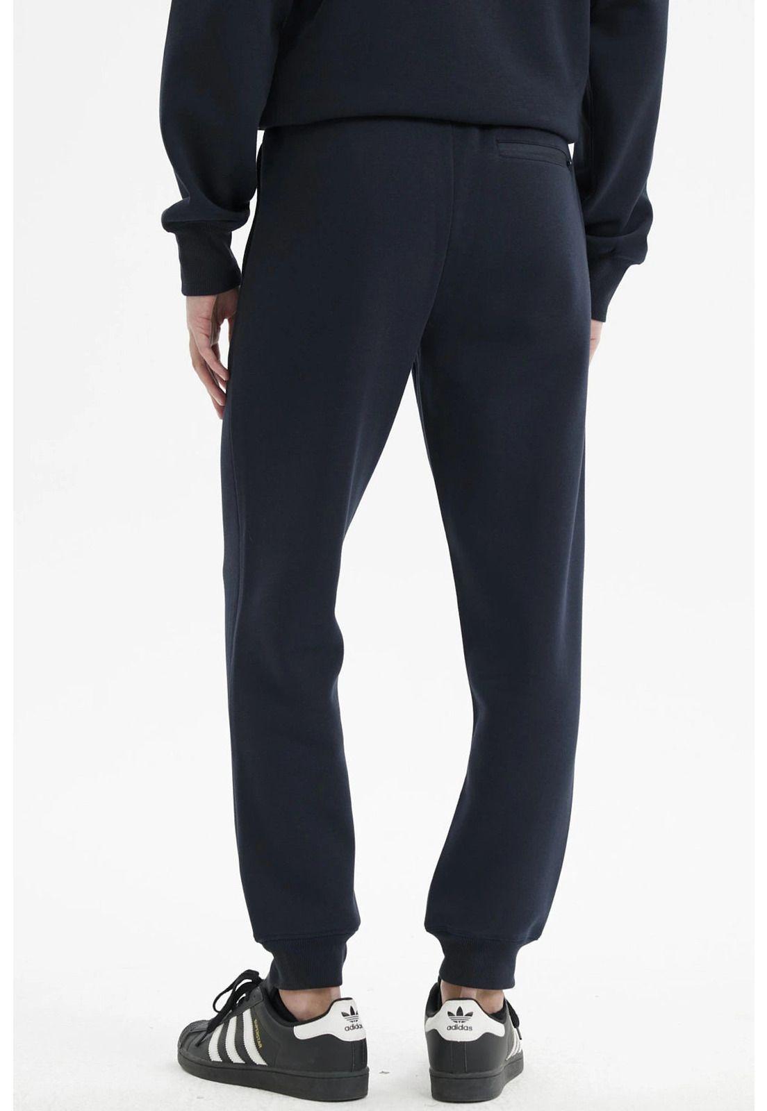 Pantalón Buzo Hombre Jogger Azul Marino-2