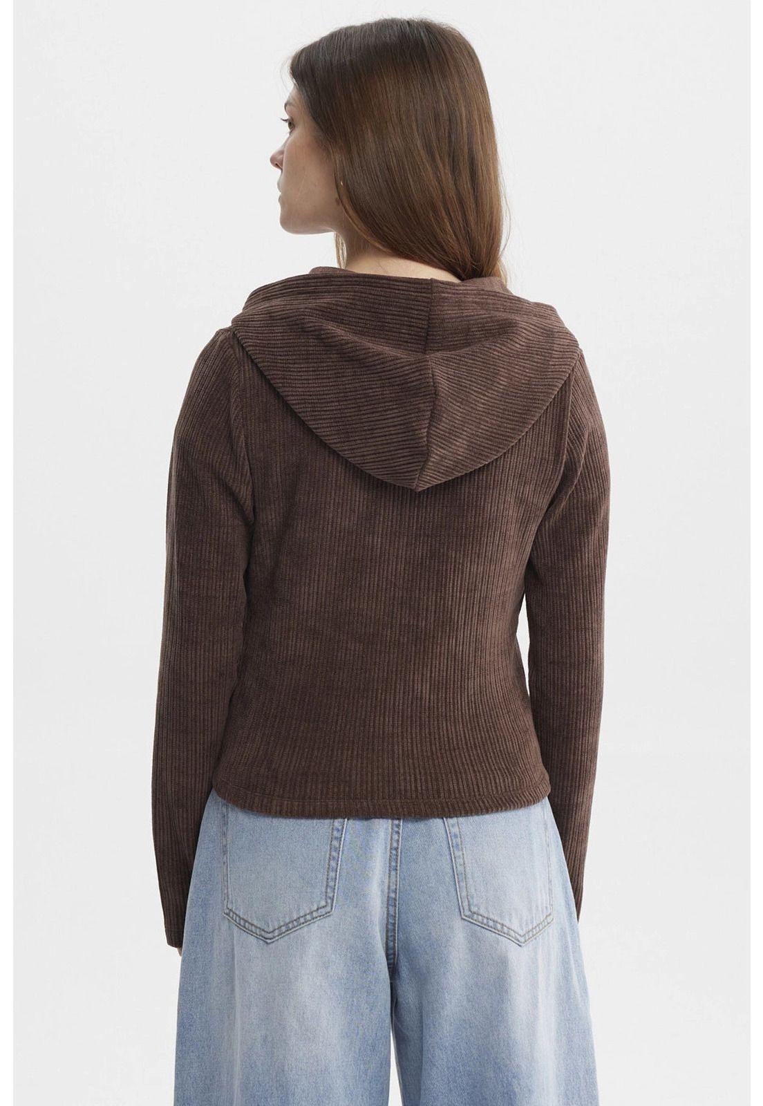 Polerón Mujer Slim Café Oscuro - lll-2