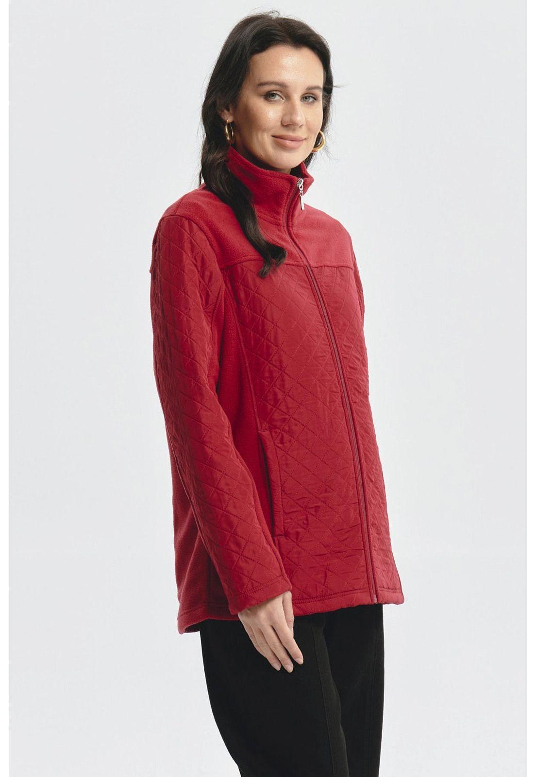 Polar Mujer Aplicación Taslan Rojo-1