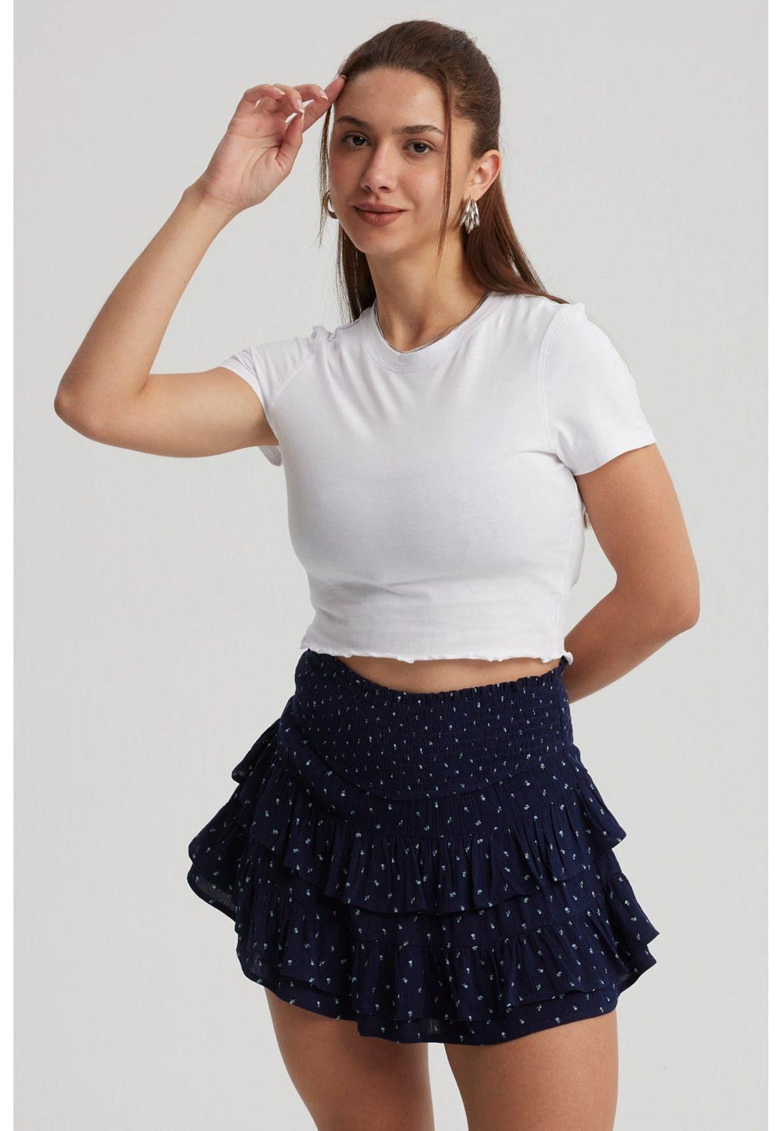 Polera Mujer Juvenil Blanco-0