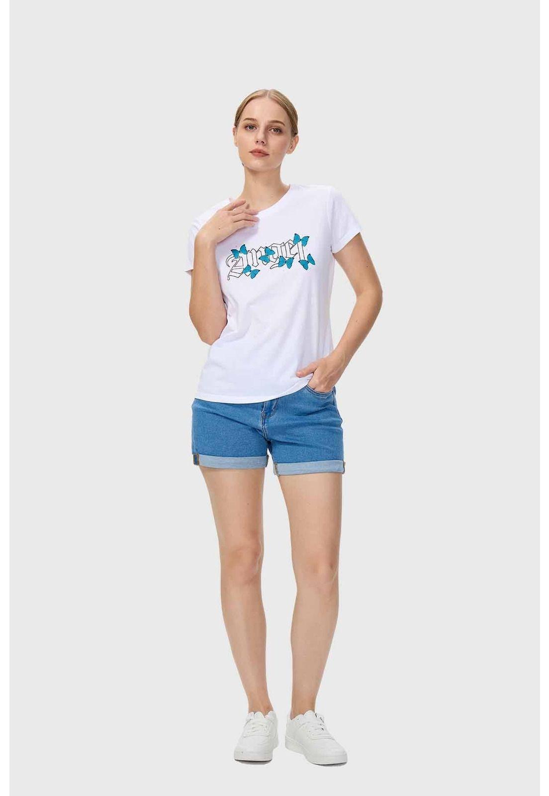 Polera Mujer Básica Print Blanco - lll-3