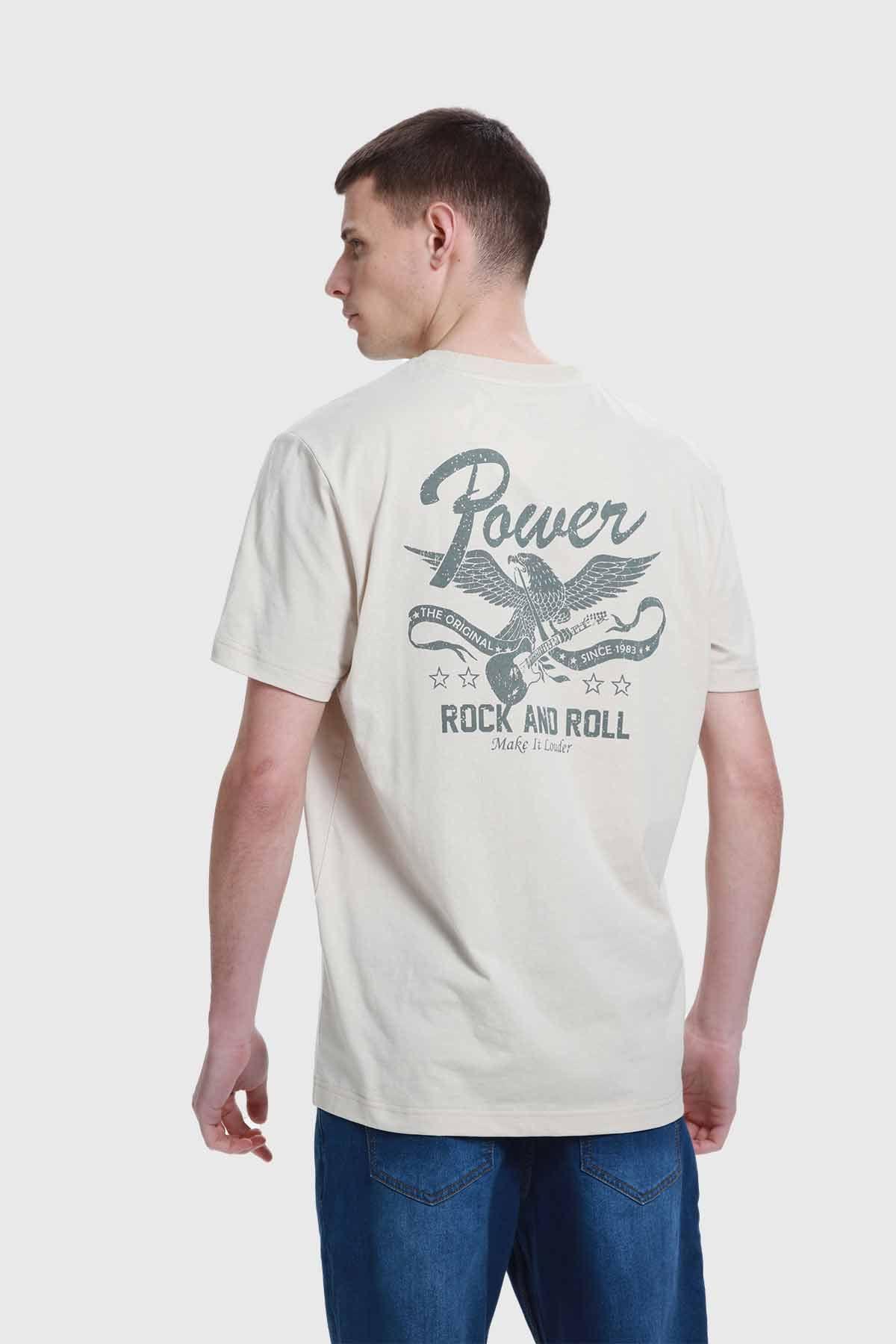 Polera Hombre Doble Print Beigei-2