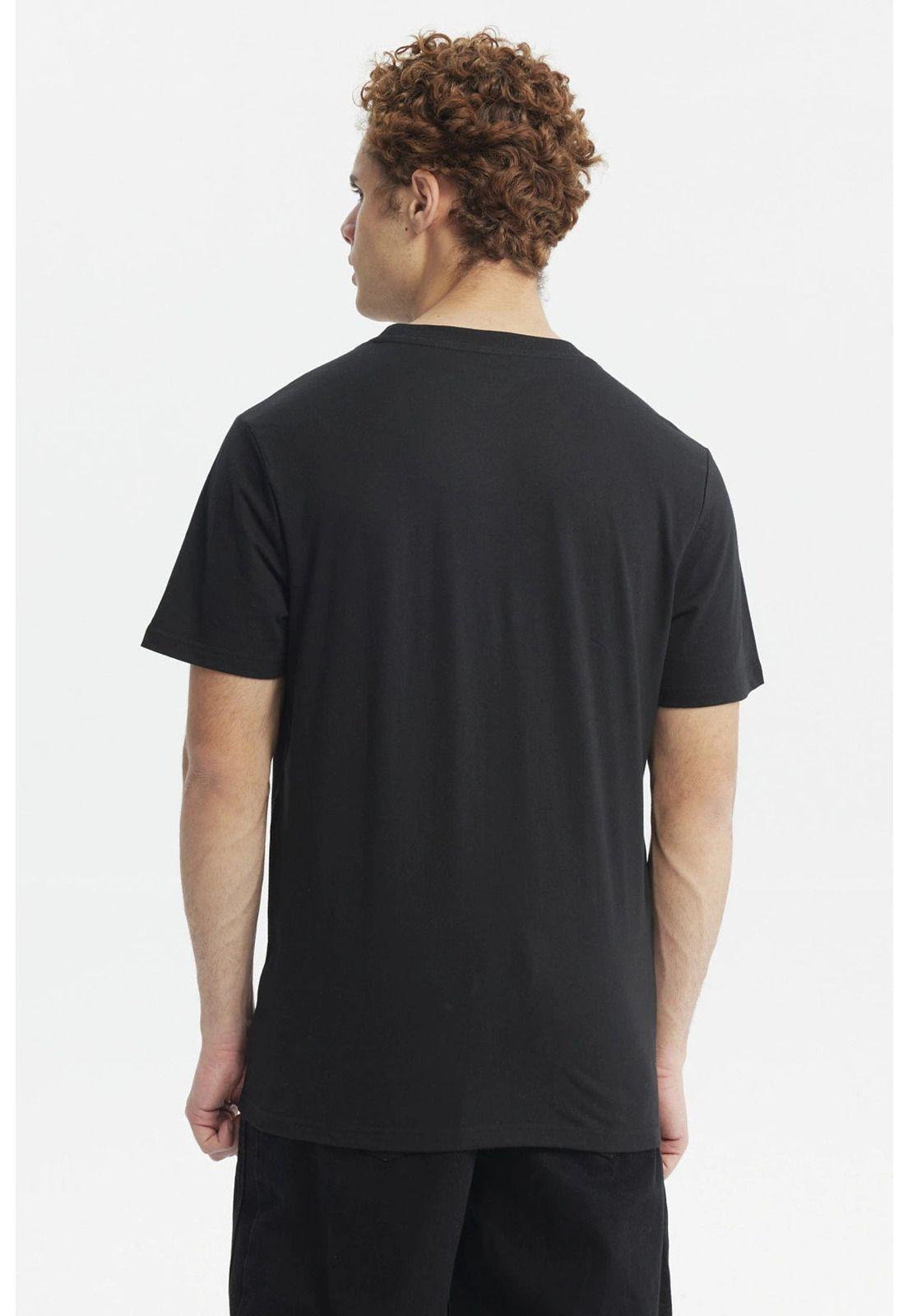 Polera Hombre Slim Negro - lll-2