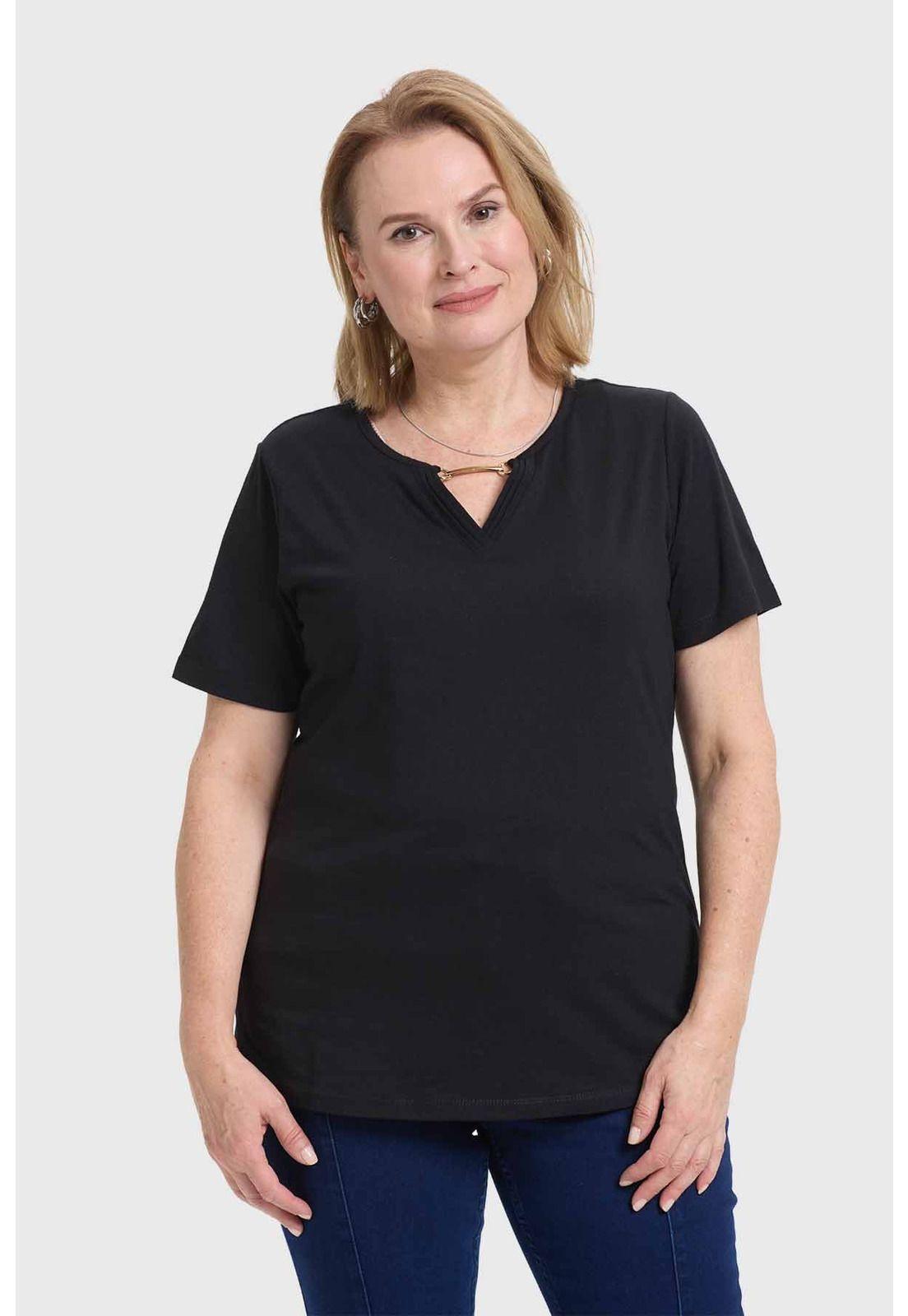 Polera Mujer Apertura Negro-0