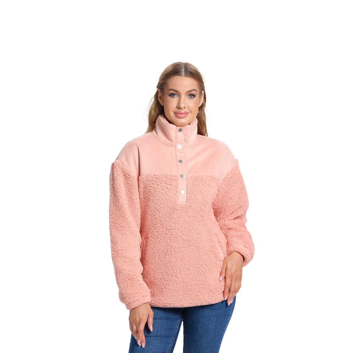 Polar Mujer Corderito Rosado-0