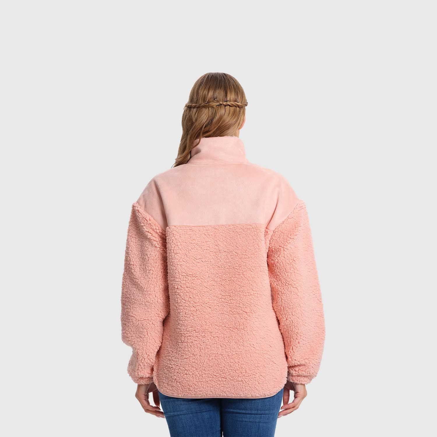 Polar Mujer Corderito Rosado-2