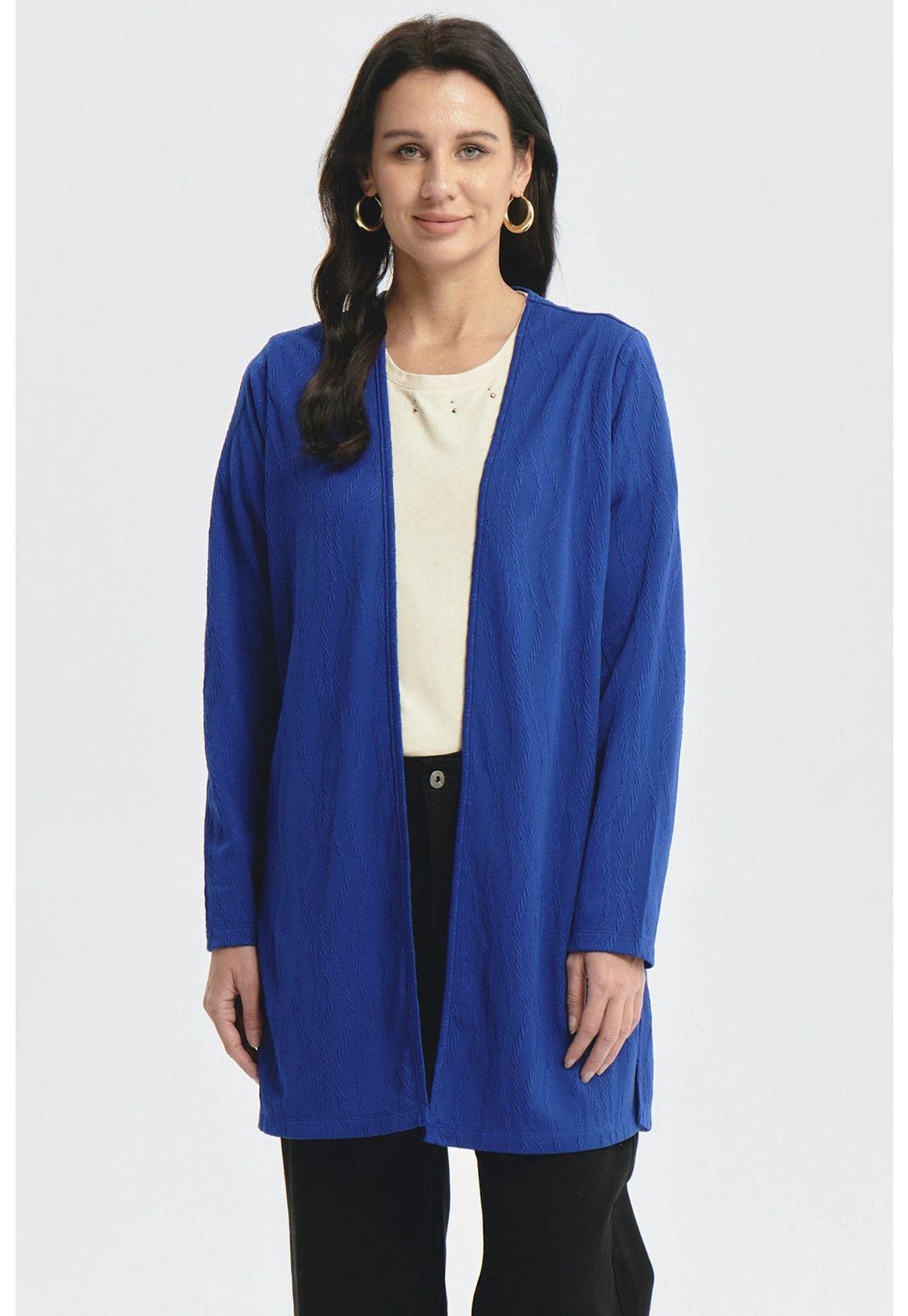 Polera Mujer Slim Azul - lll-0