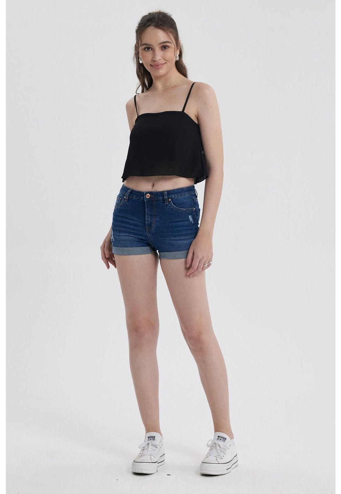 Peto Mujer Pabilo Bicapa Negro-3