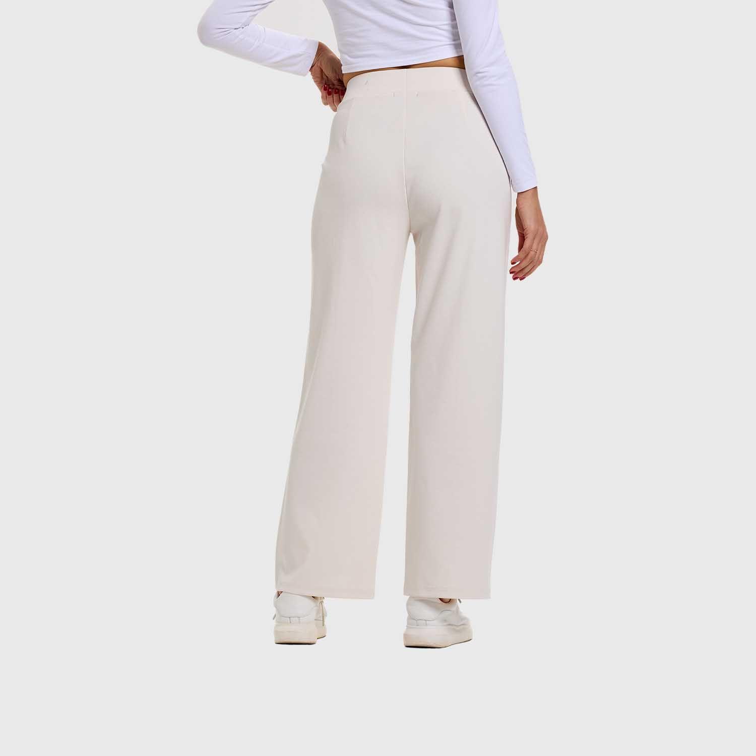 Pantalón Mujer Sastrero Pretina Crudo Fashion's Park-2
