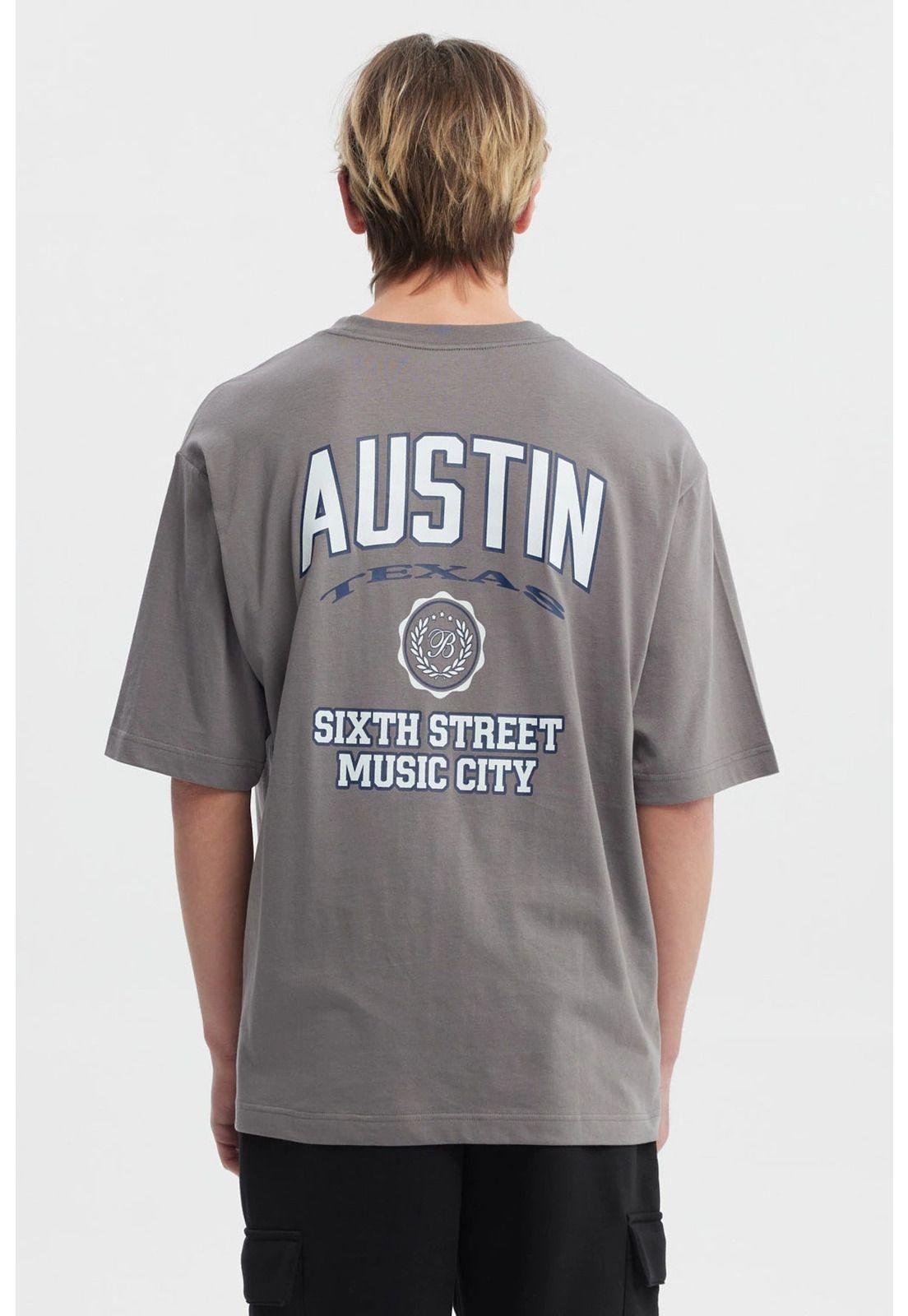 Polera Hombre Slim Gris - ll-2