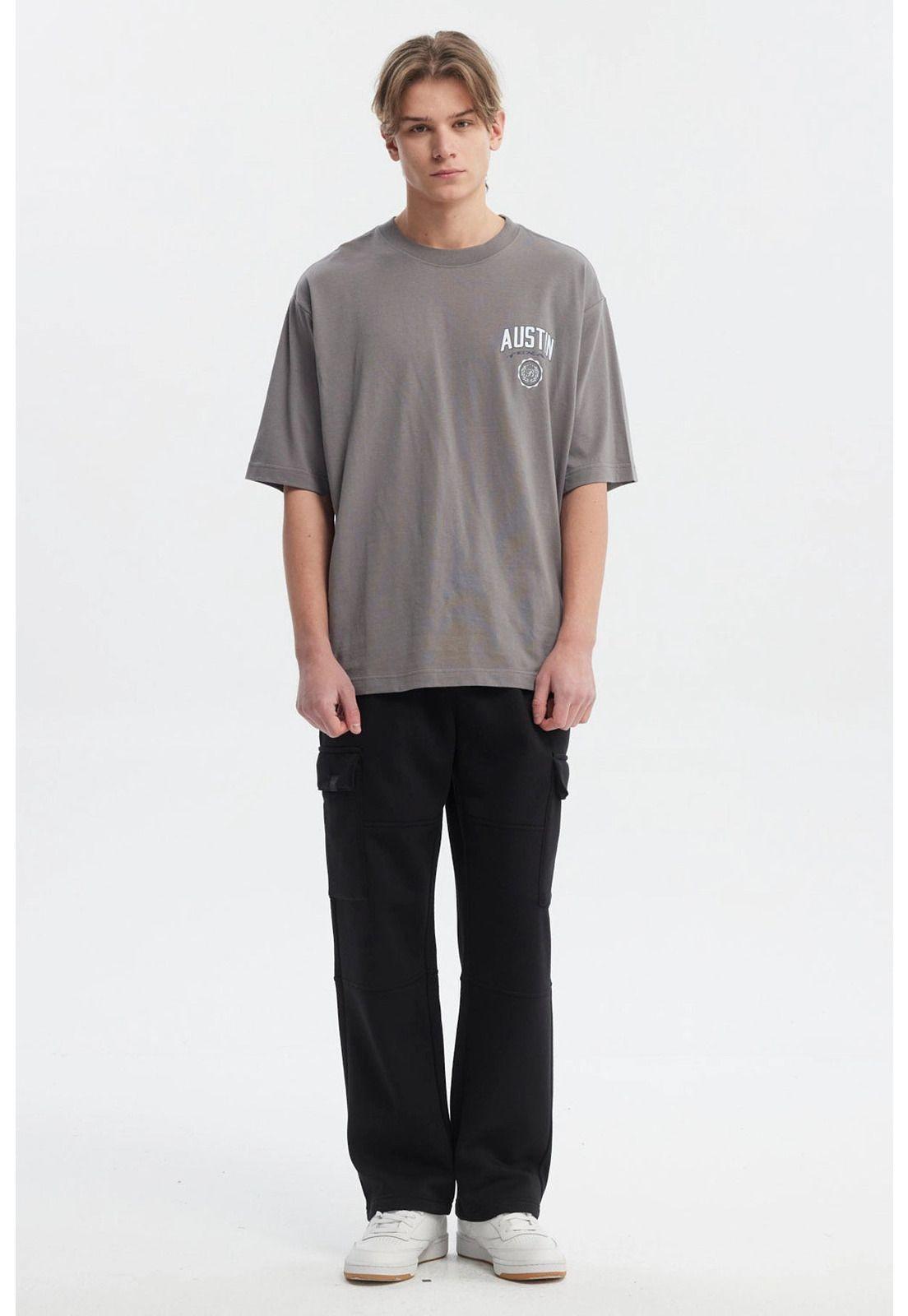 Polera Hombre Slim Gris - ll-3