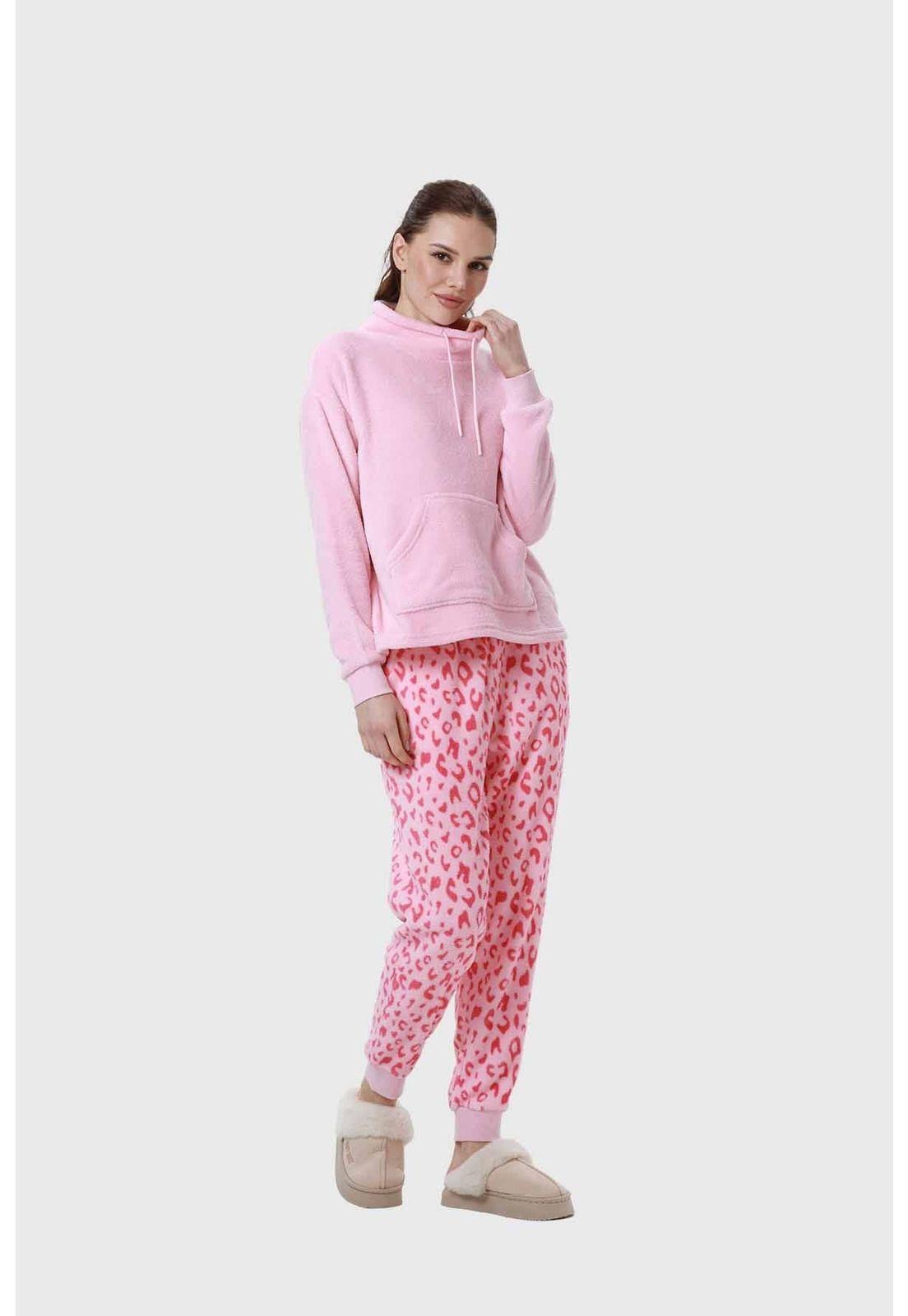 Pijama Mujer Rosado-1
