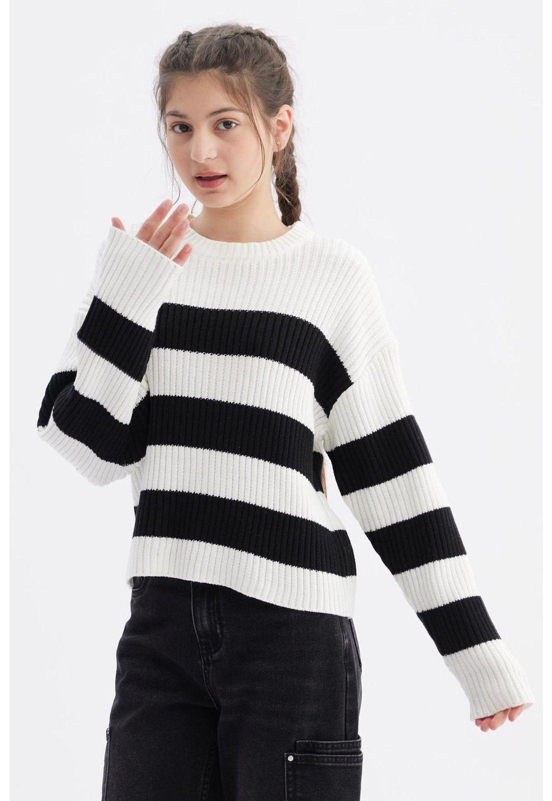 Sweater Niña Slim Crudo-1