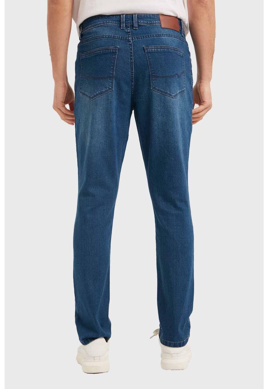 Jeans Hombre Slim Azul - lV-3