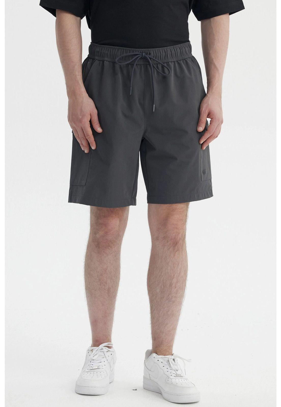 Bermuda Hombre Calce Recto Marengo-0