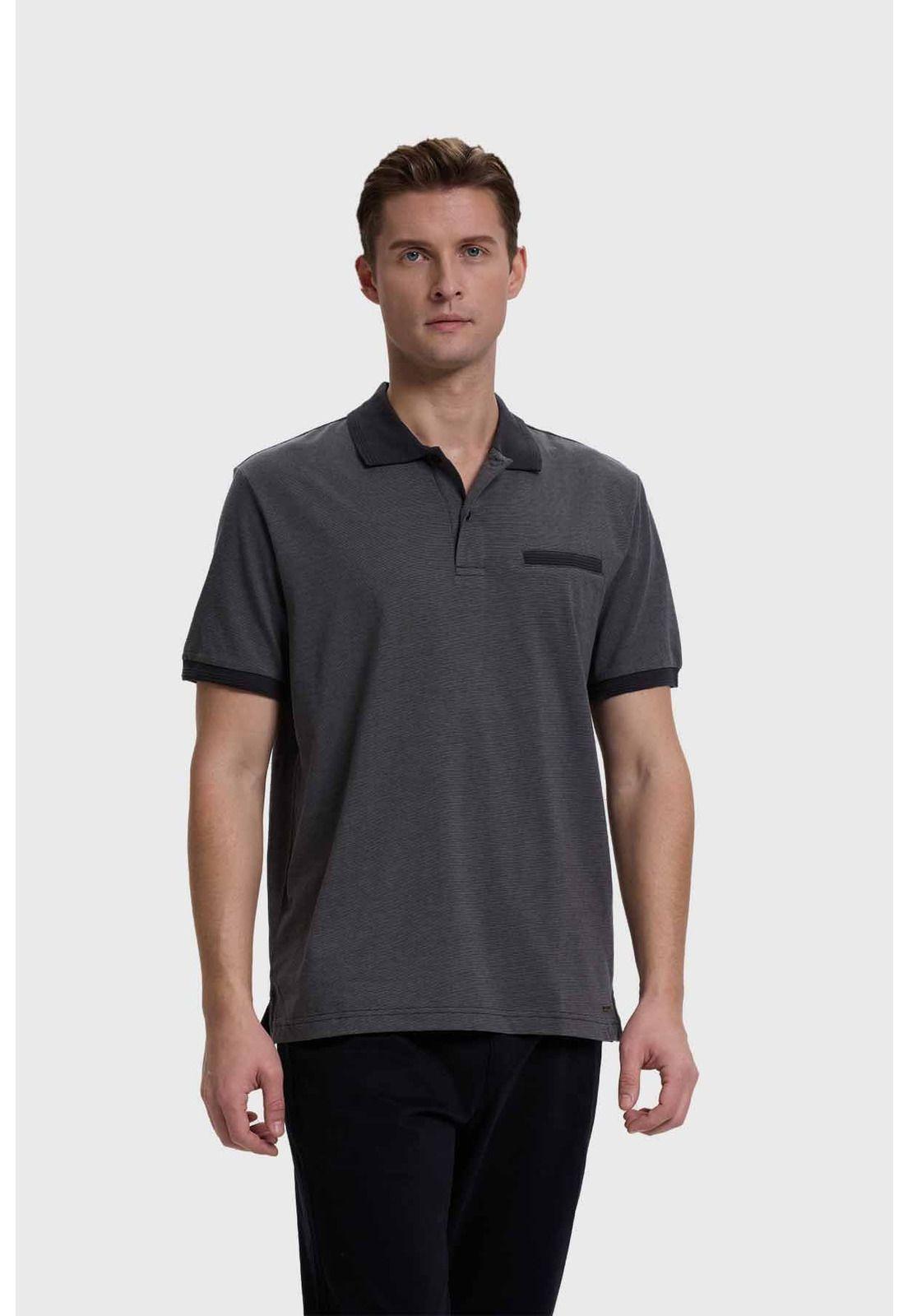 Polera Hombre Gris-0