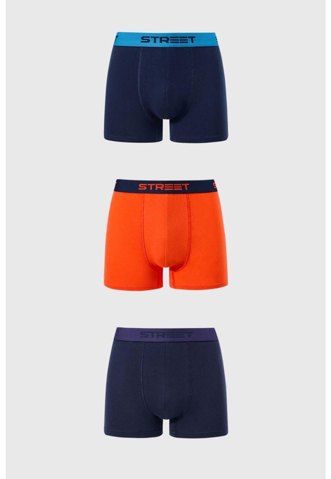 Bóxer Niño Tripack Damasco-0