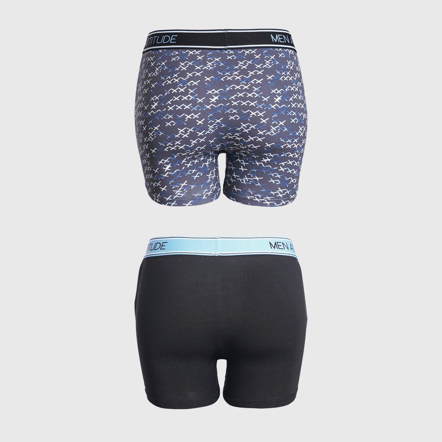 Boxer Hombre Bipack Negro-1