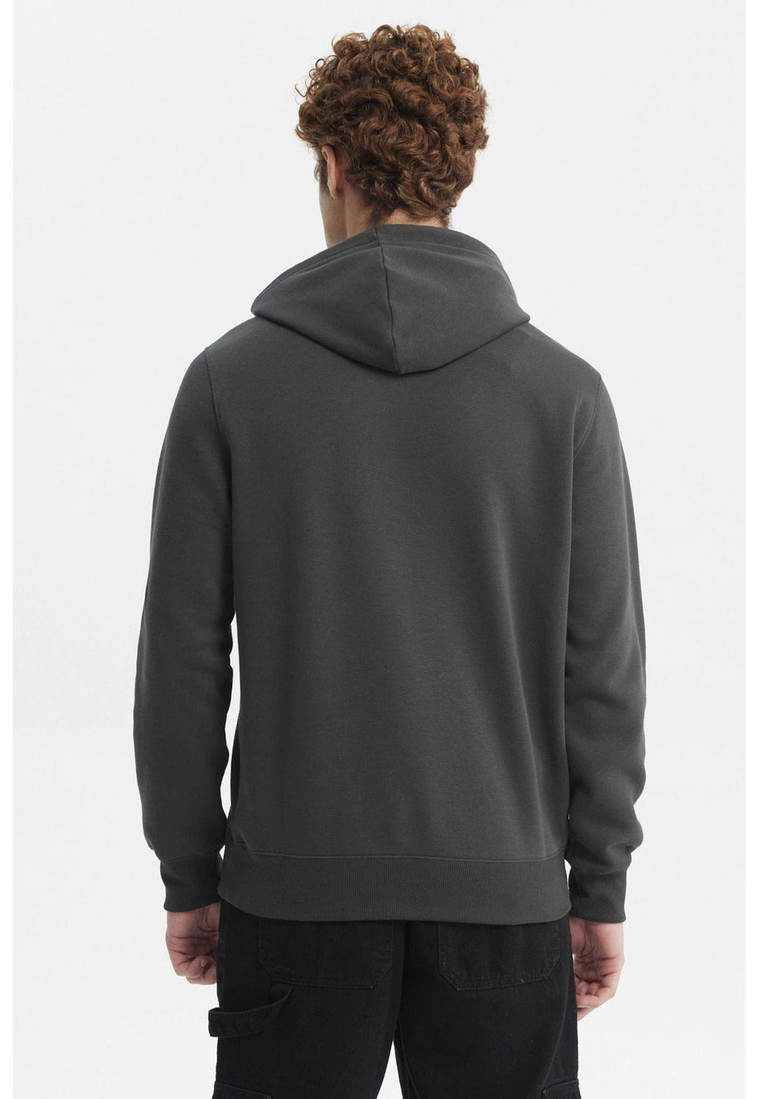 Polerón Hombre One Piece Gris Marengo-2