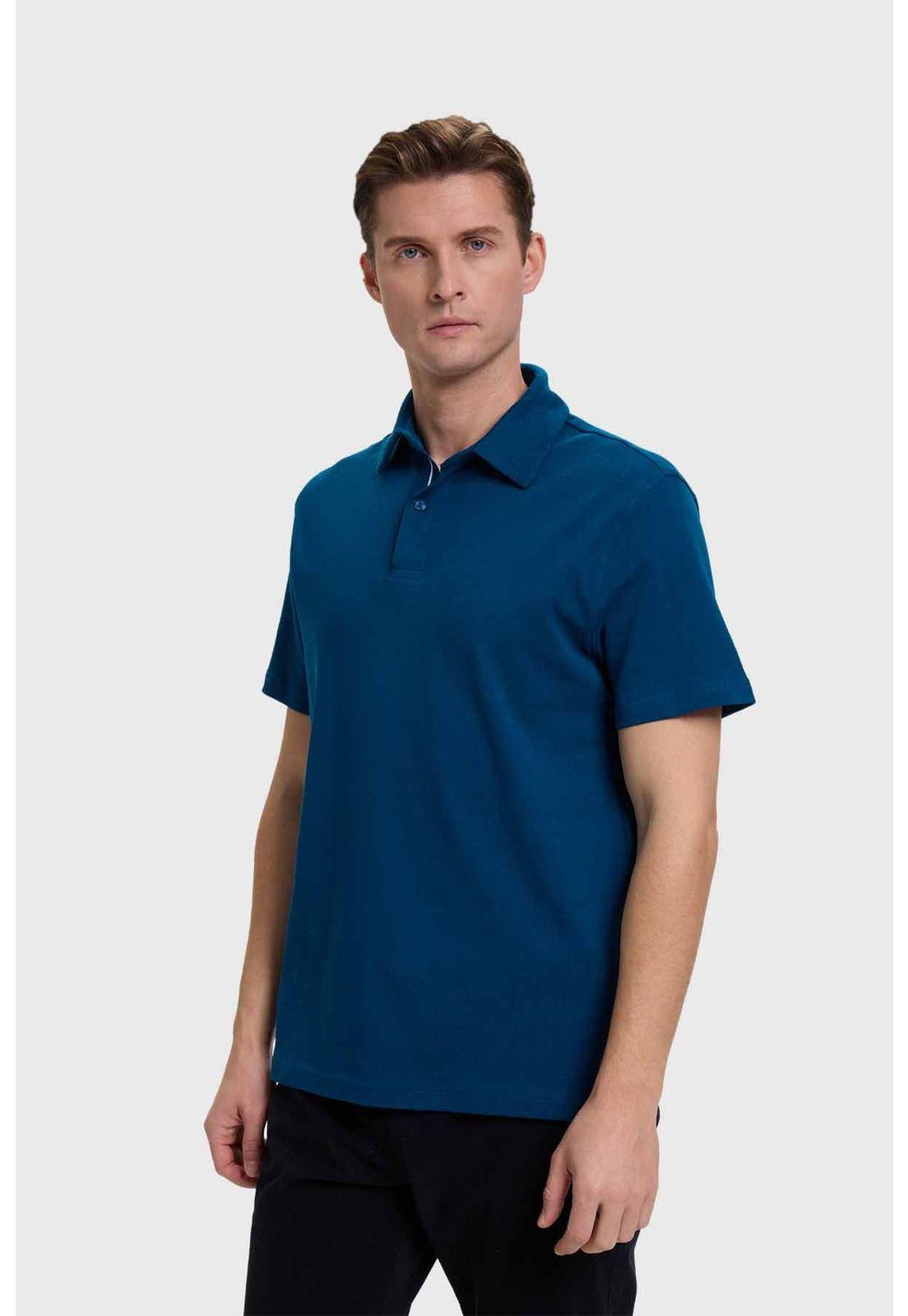 Polera Hombre Azul - ll-1